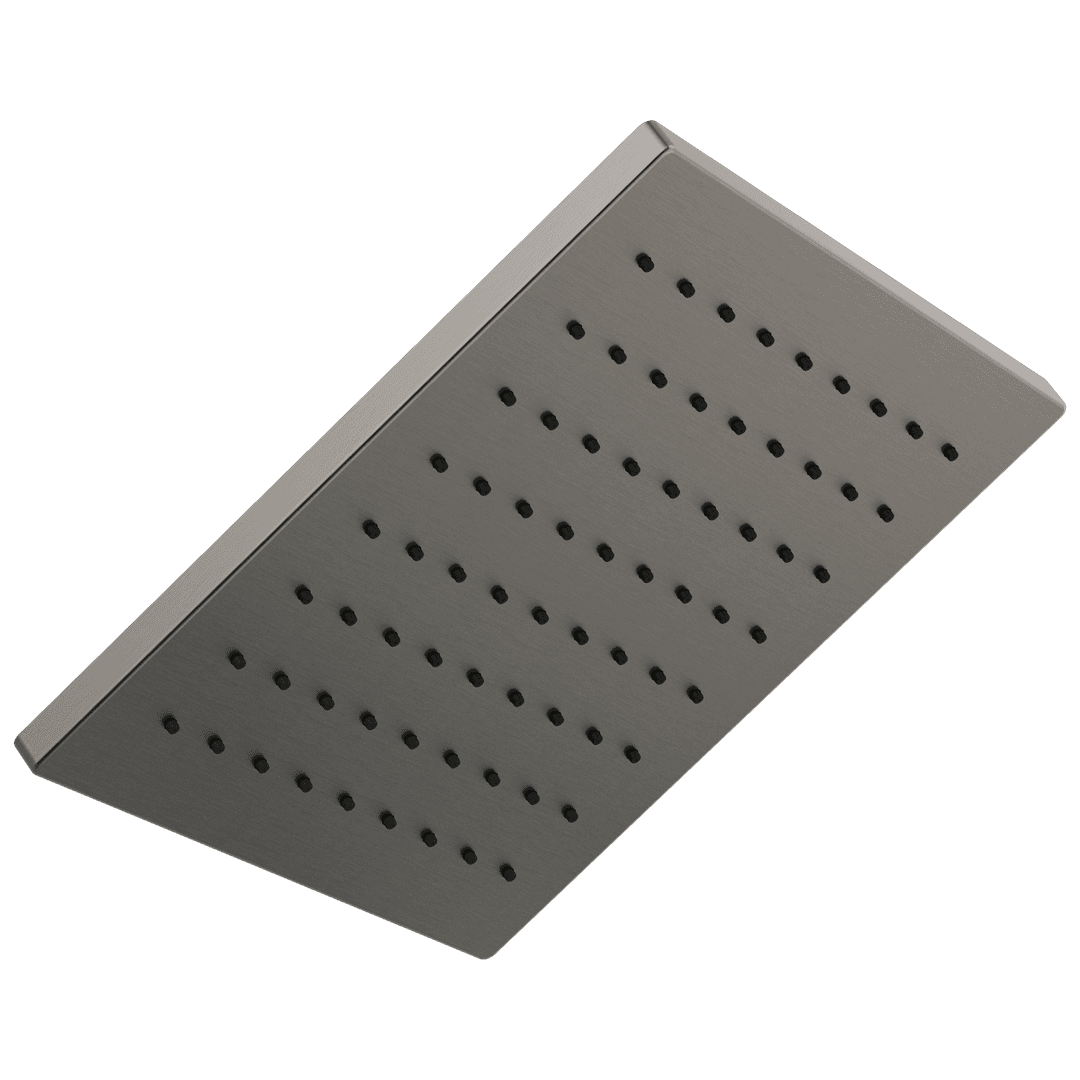 Delta Faucet Universal Showering Components Single-Setting Metal Raincan Shower Head - Lumicoat Black Stainless by Delta Faucet