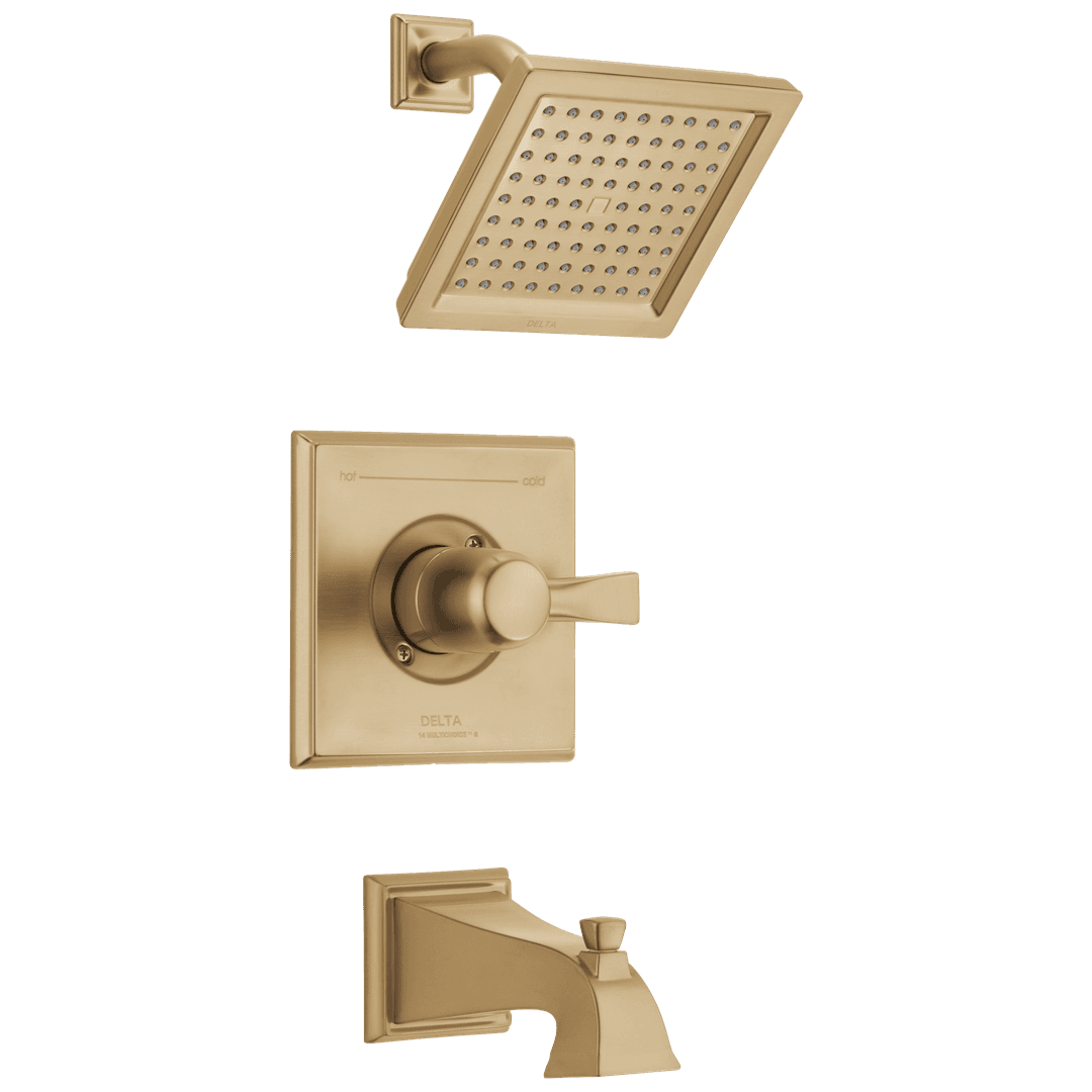 Delta Faucet DrydenE Monitor 14 Series Tub & Shower Trim - Champagne Bronze by Delta Faucet