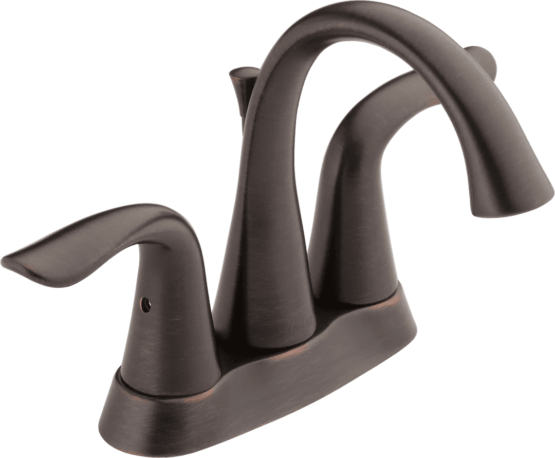 Delta Faucet Lahara Two Handle Tract-Pack Centerset Bathroom Faucet - Venetian Bronze by Delta Faucet