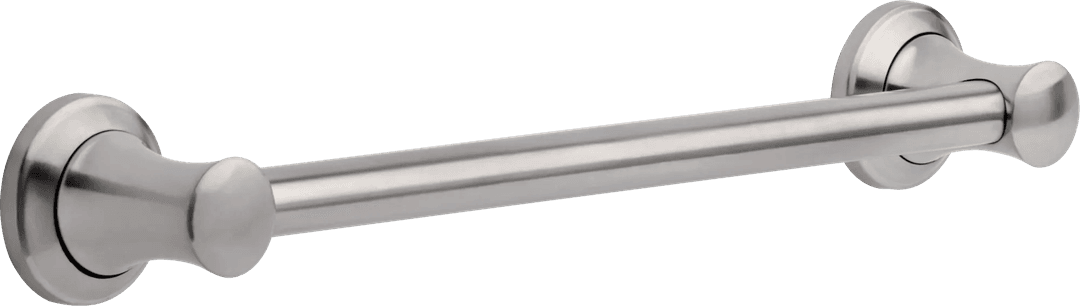 BathSafety 18'' Transitional Decorative ADA Grab Bar - Stainless by Delta Faucet