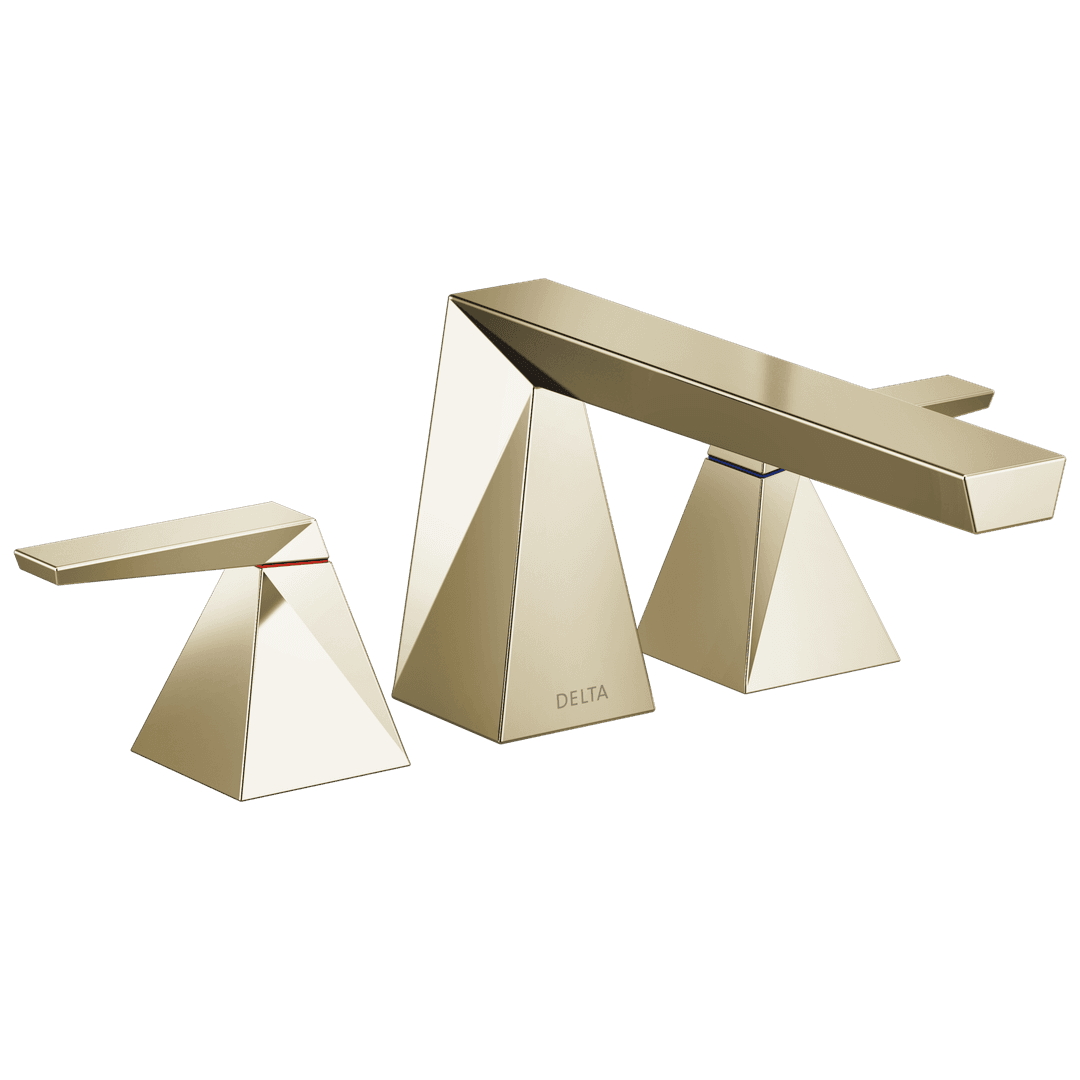 Delta Faucet TrillianE Two-Handle Roman Tub Trim - Lumicoat Polished Nickel by Delta Faucet