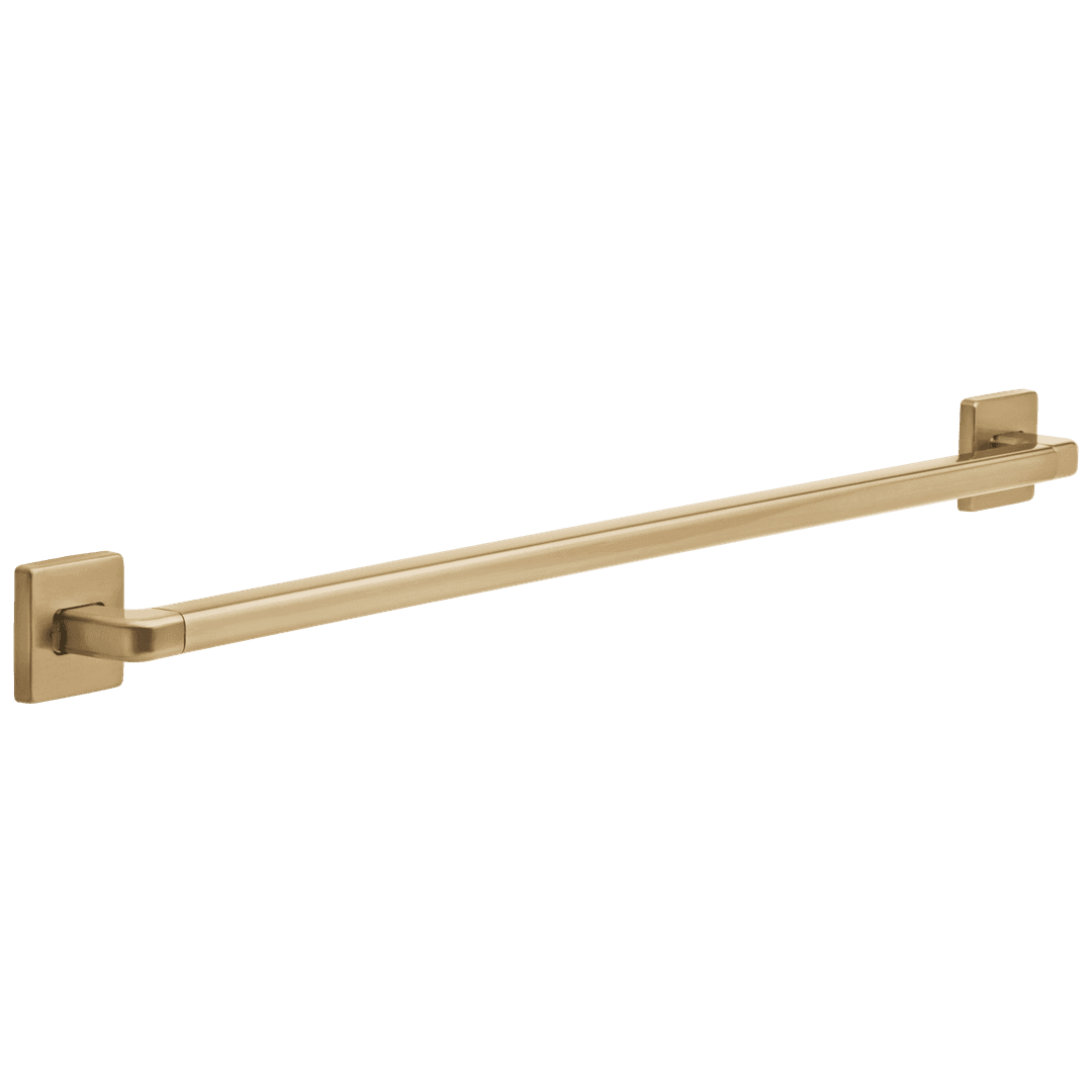 BathSafety 36'' Angular Modern Decorative ADA Grab Bar - Champagne Bronze by Delta Faucet