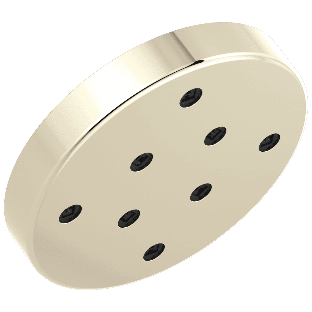 Delta Faucet Universal Showering Components H2Okinetic Single-Setting Metal Raincan Shower Head - Lumicoat Polished Nickel by Delta Faucet