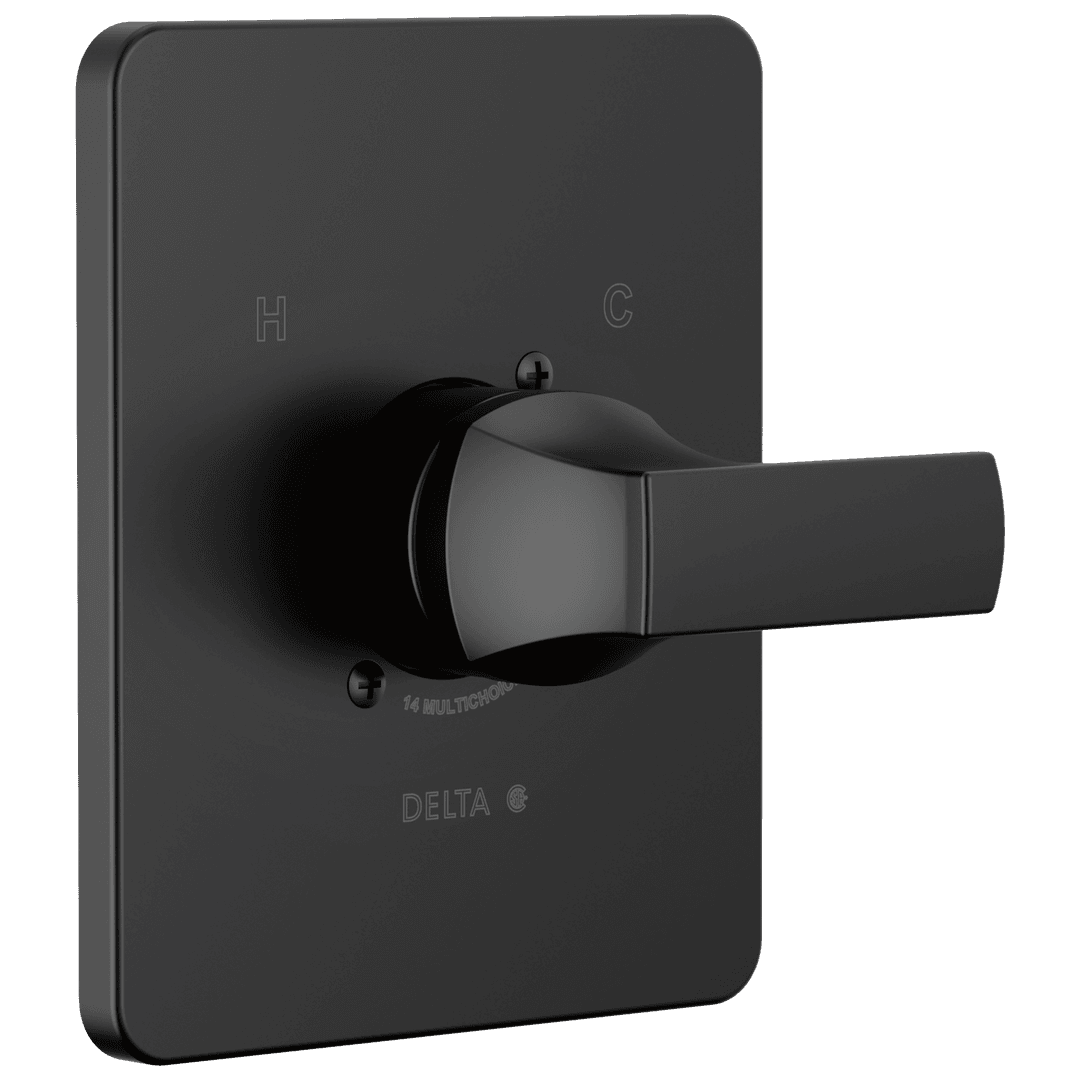 Delta Faucet VelumE Monitor 14 Series Valve Only Trim - Matte Black by Delta Faucet