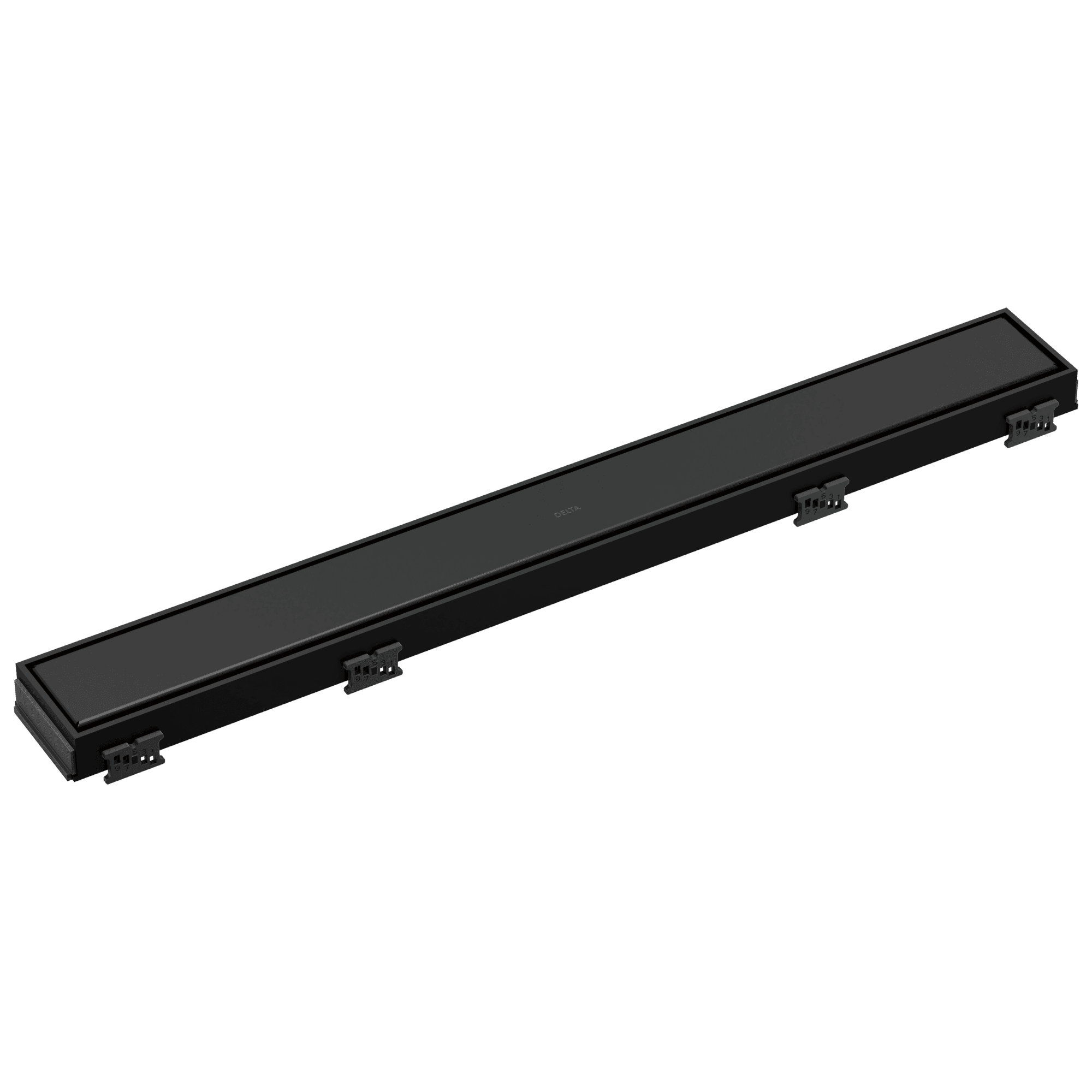 Delta Faucet Other: 24'' Reversible Linear Shower Drain Trim - Matte Black by Delta Faucet