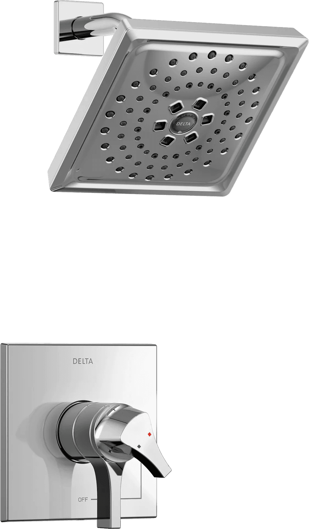 Delta Faucet Zura Monitor 17 Series H2OKineticShower Trim - Chrome by Delta Faucet