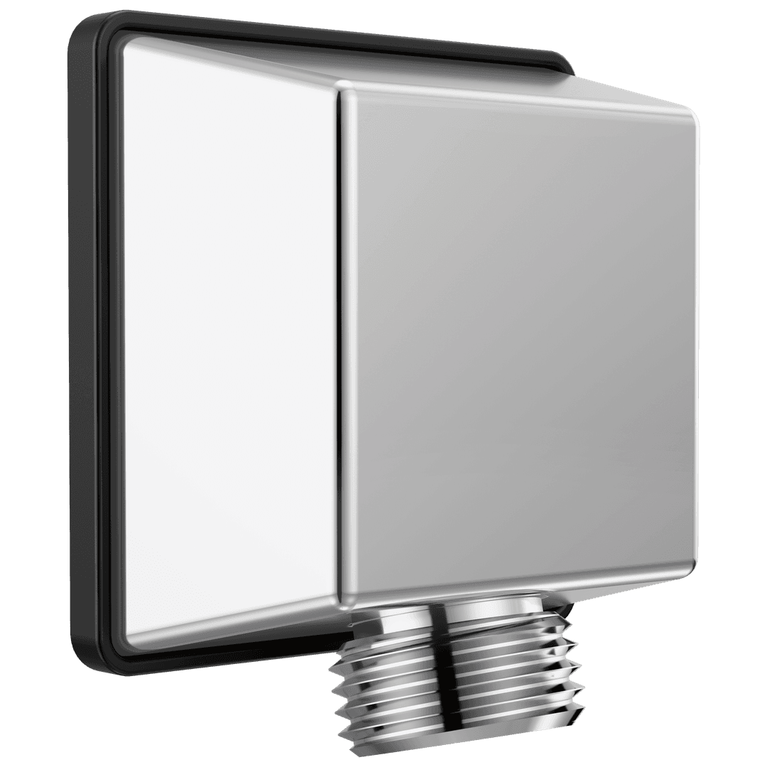 Delta Faucet Universal Showering Components Square Wall Elbow for Hand Shower - Chrome by Delta Faucet