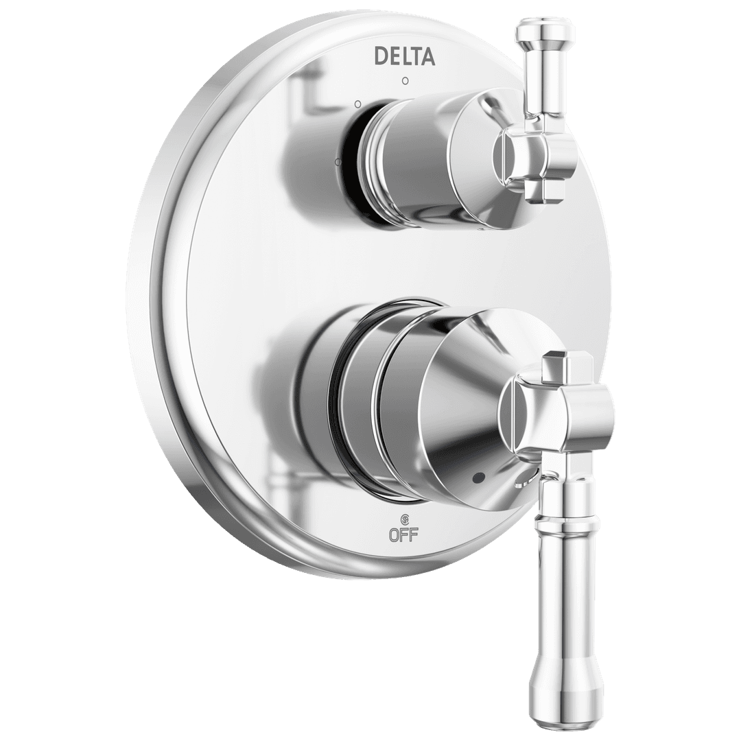 BroderickE 14 Series Integrated Diverter Trim 3-Setting - Lumicoat Chrome by Delta Faucet