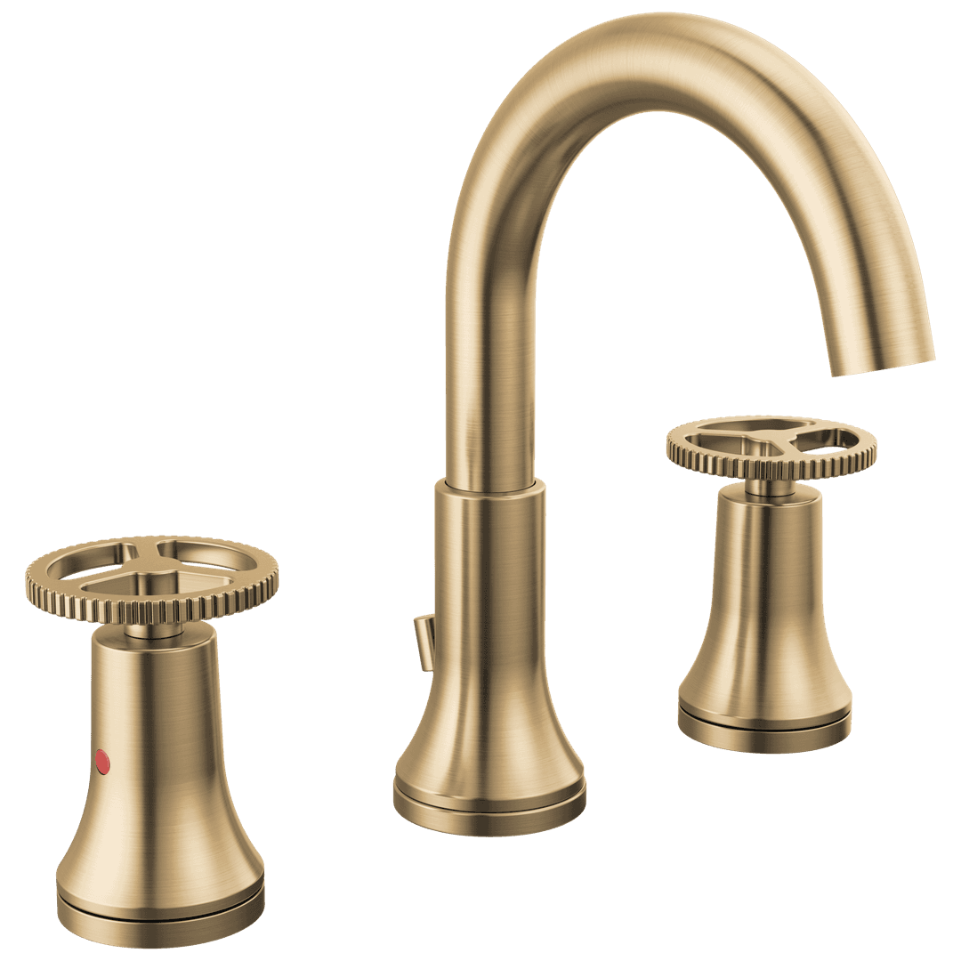Delta Faucet Trinsic Two Handle Widespread Bathroom Faucet - Champagne Bronze by Delta Faucet