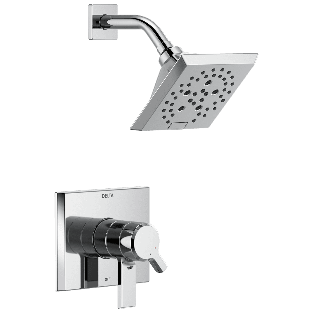 Delta Faucet Pivotale Monitor 17 Series H2okineticshower Trim - Lumicoat - Chrome by Delta Faucet
