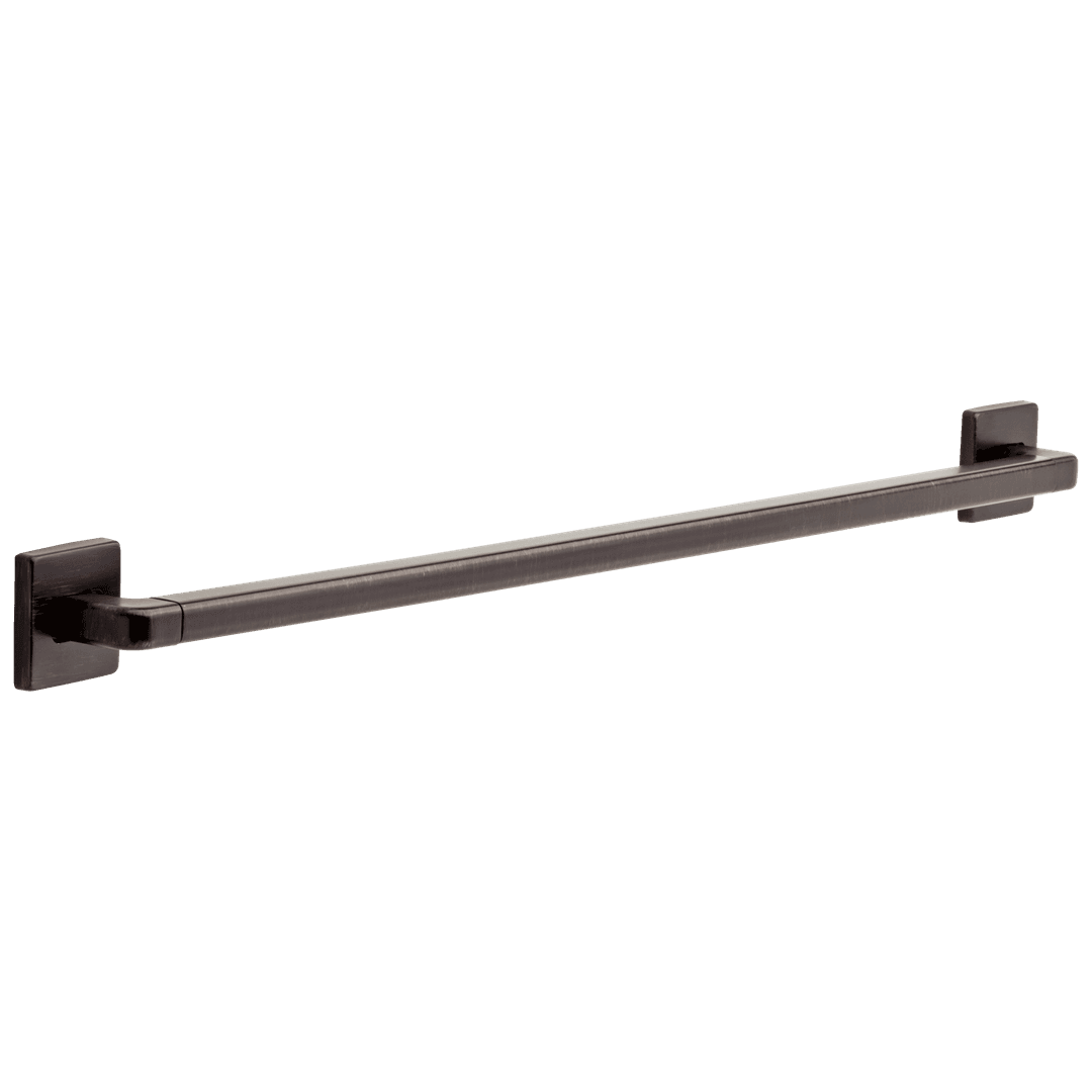 BathSafety 36'' Angular Modern Decorative ADA Grab Bar - Venetian Bronze by Delta Faucet