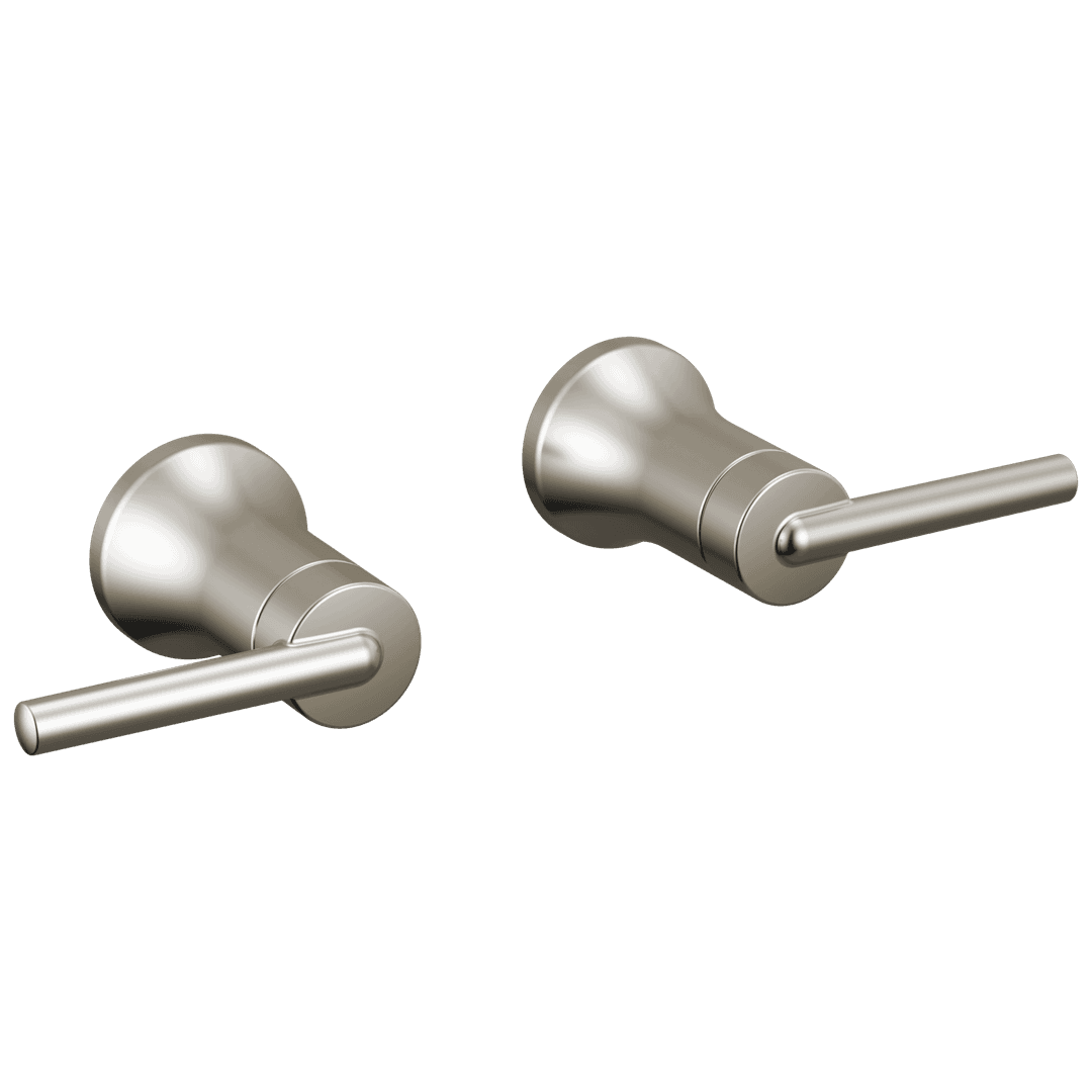 Delta Faucet Trinsic Lever Handle -Wall Mount Lav - Stainless by Delta Faucet