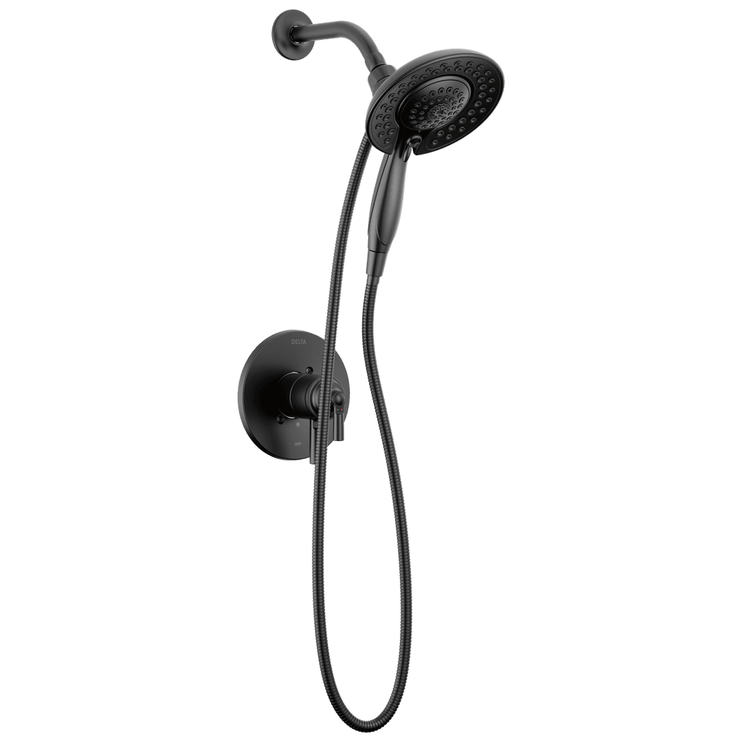 Delta Faucet Saylore Monitor 17 Series Shower Trim with In2ition - Matte Black by Delta Faucet