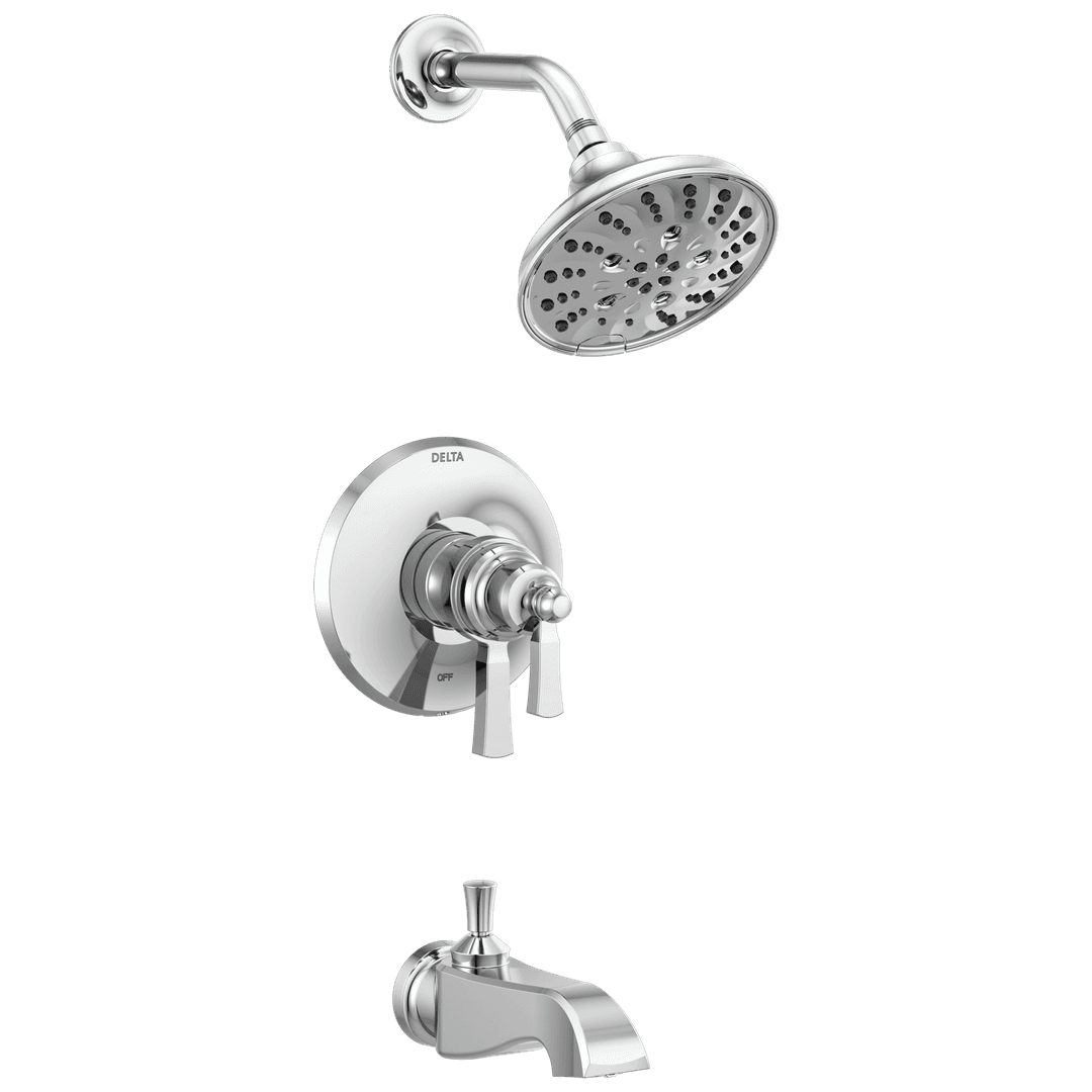 Delta Faucet DorvalE TempAssure 17T Series Tub & Shower Trim - Chrome by Delta Faucet