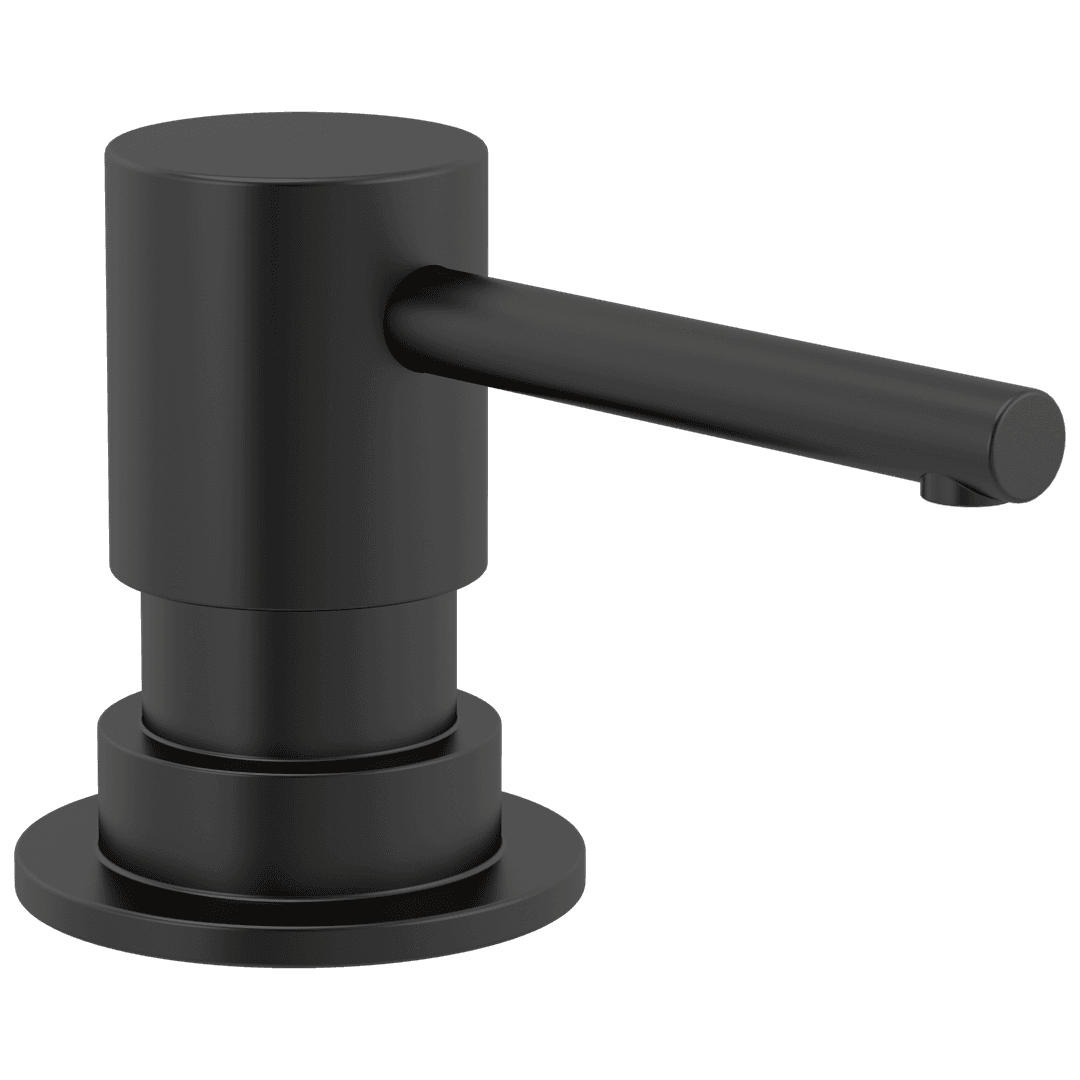 Delta Faucet Trinsic Metal Soap Dispenser - Matte Black by Delta Faucet