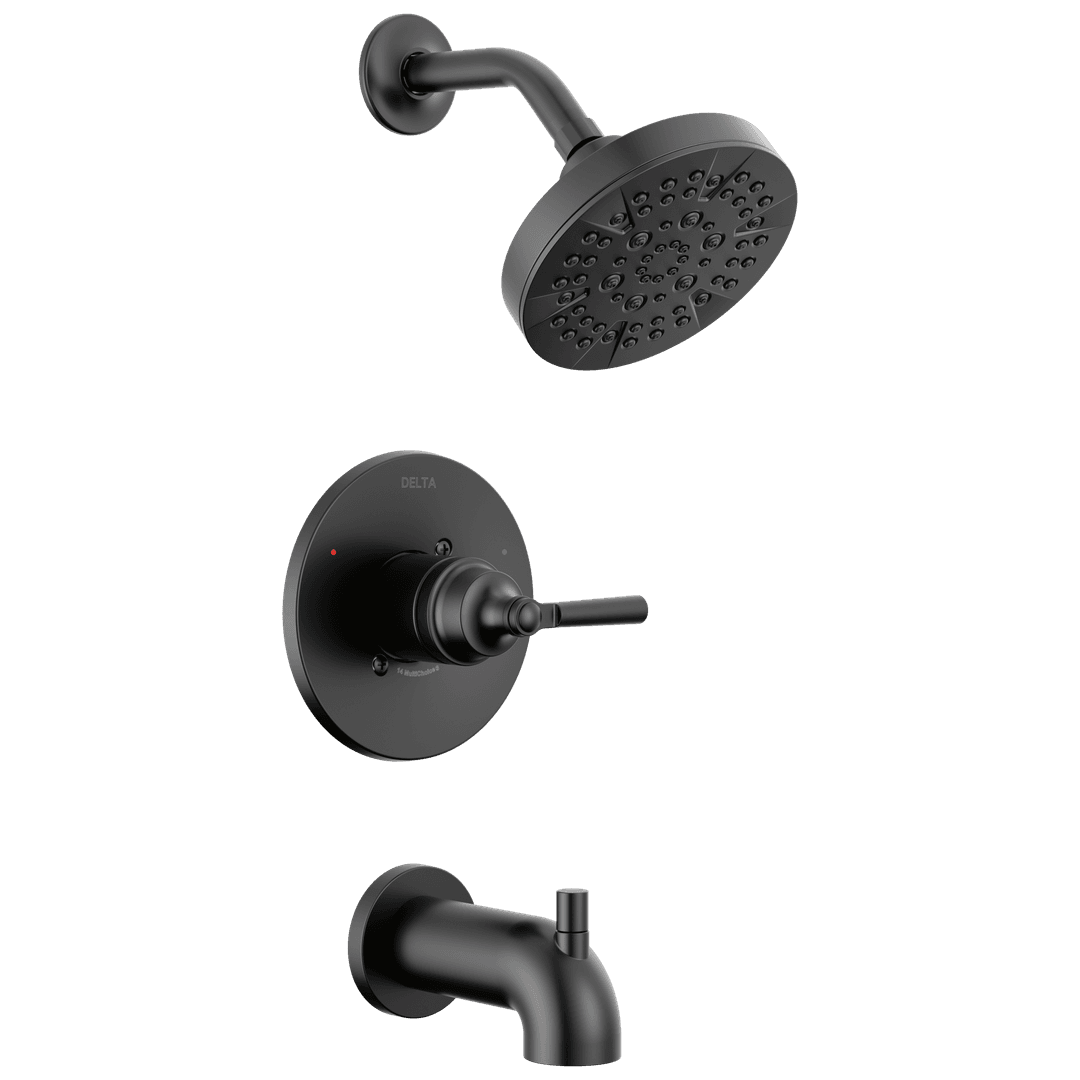 Delta Faucet Saylore Monitor 14 Series Tub & Shower Trim - - Matte Black by Delta Faucet