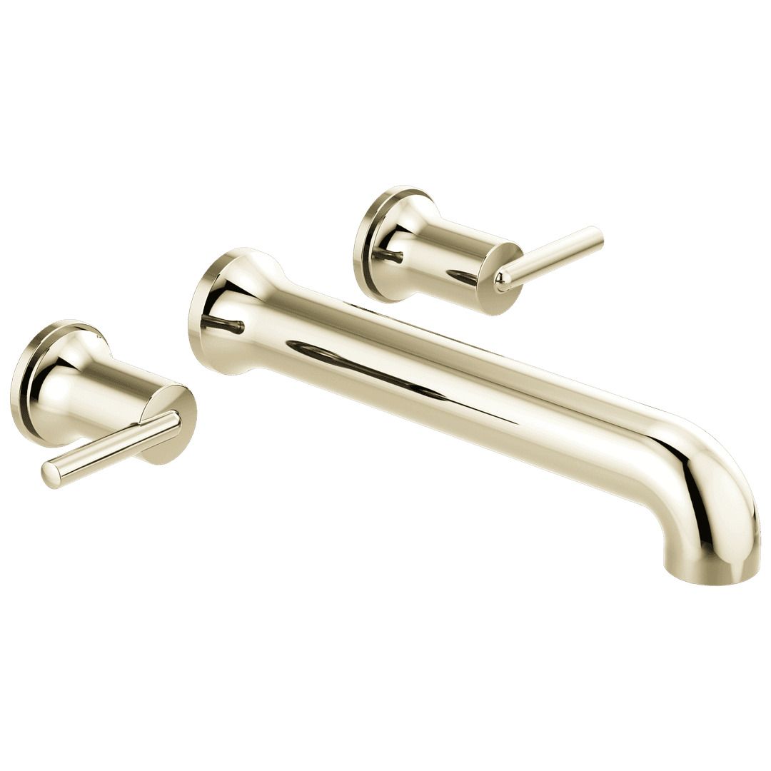 Delta Faucet Trinsic Wall Mounted Tub Filler - Polished Nickel by Delta Faucet