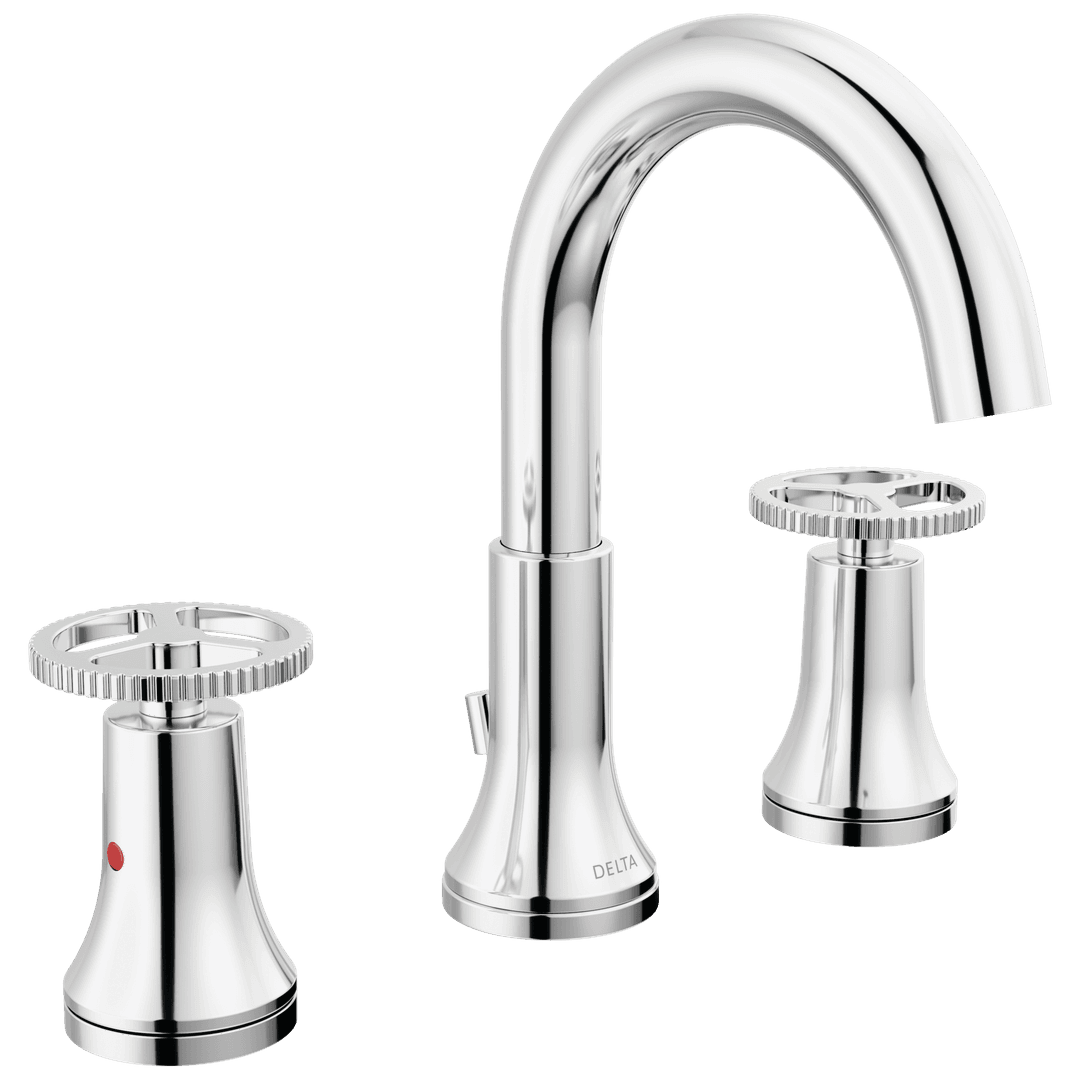 Delta Faucet Trinsic Two Handle Widespread Bathroom Faucet - Chrome by Delta Faucet