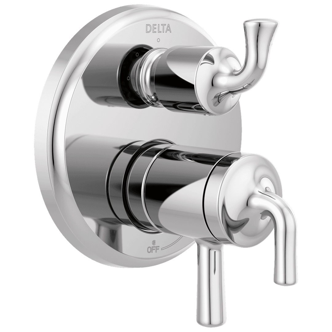 Delta Faucet KayraE 2-Handle Monitor 17 Series Valve Trim with 3- or 6- Setting Diverter - Chrome by Delta Faucet