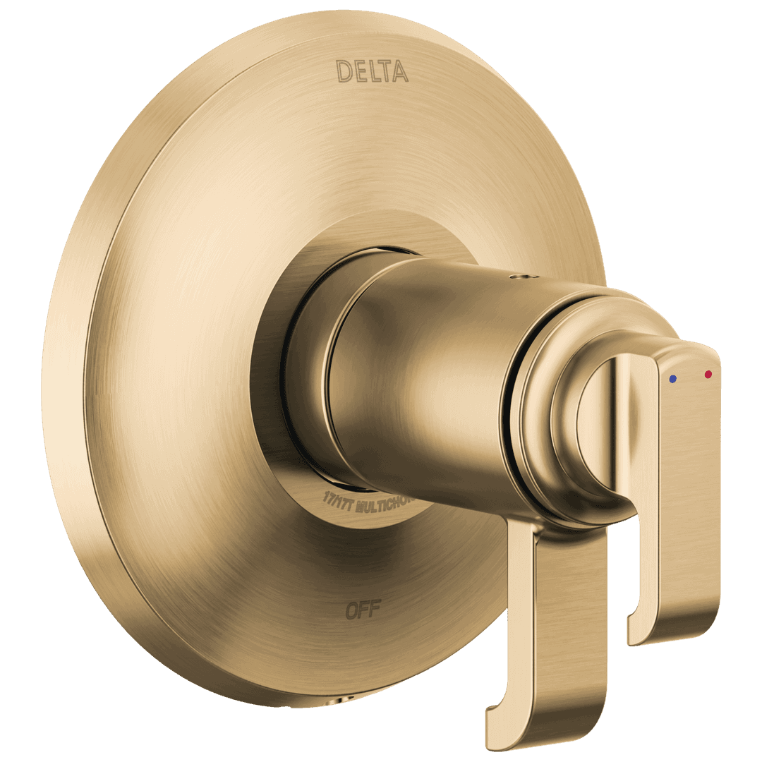 Delta Faucet TetraE 17T Series Valve Only - Lumicoat Champagne Bronze by Delta Faucet