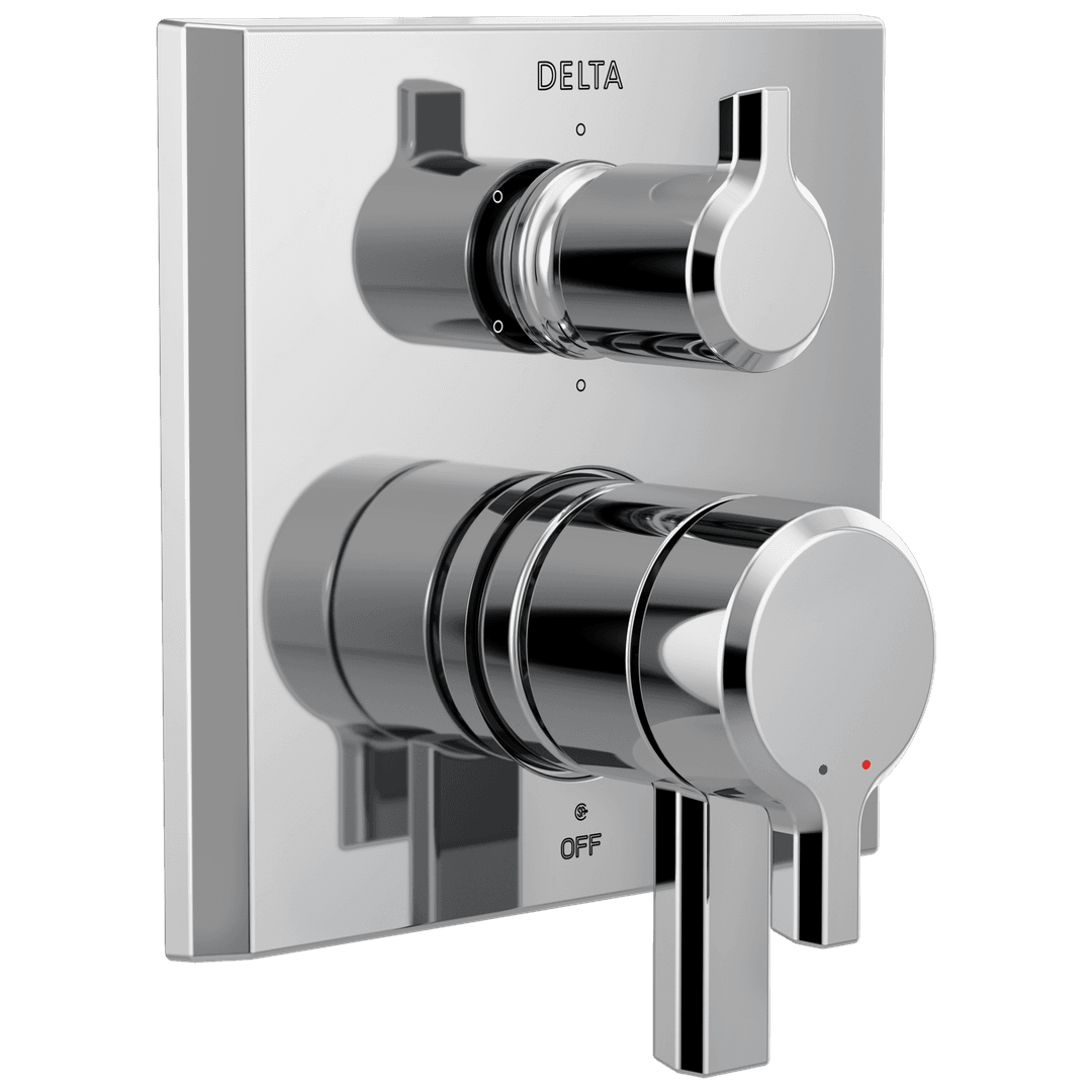 Delta Faucet Pivotale 2-Handle Monitor 17 Series Valve Trim with 6-Setting Diverter - Lumicoat... by Delta Faucet