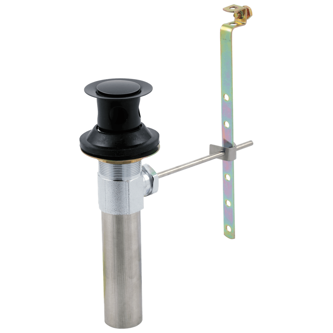 Delta Faucet Zura Metal Drain Assembly - Less Lift Rod - Bathroom - Matte Black by Delta Faucet