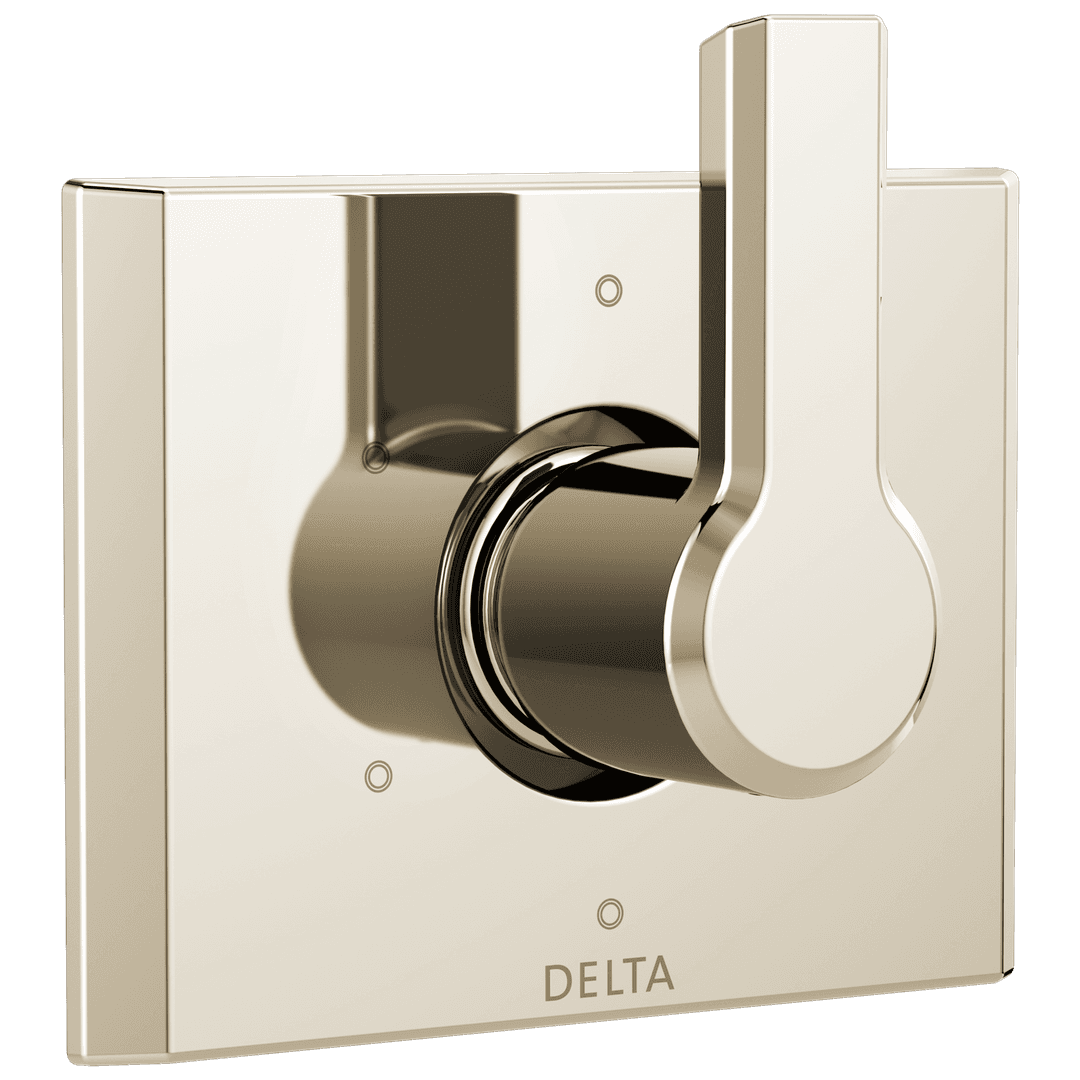 Delta Faucet Pivotale 6-setting 3-port Diverter Trim - Lumicoat Polished - Nickel by Delta Faucet