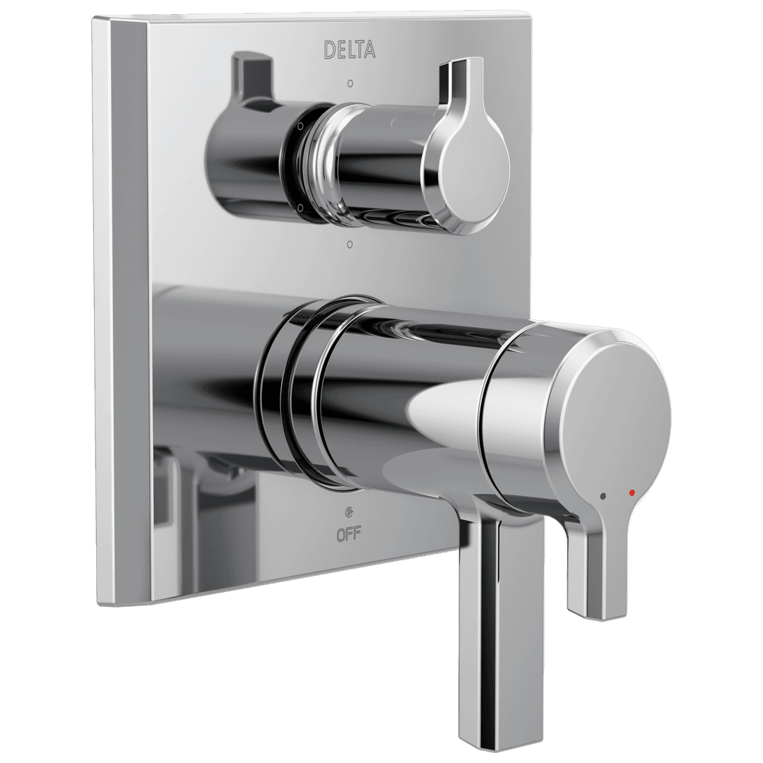 Delta Faucet Pivotale Tempassure 17T Series Valve Trim with 6-Setting Integrated Diverter -... by Delta Faucet