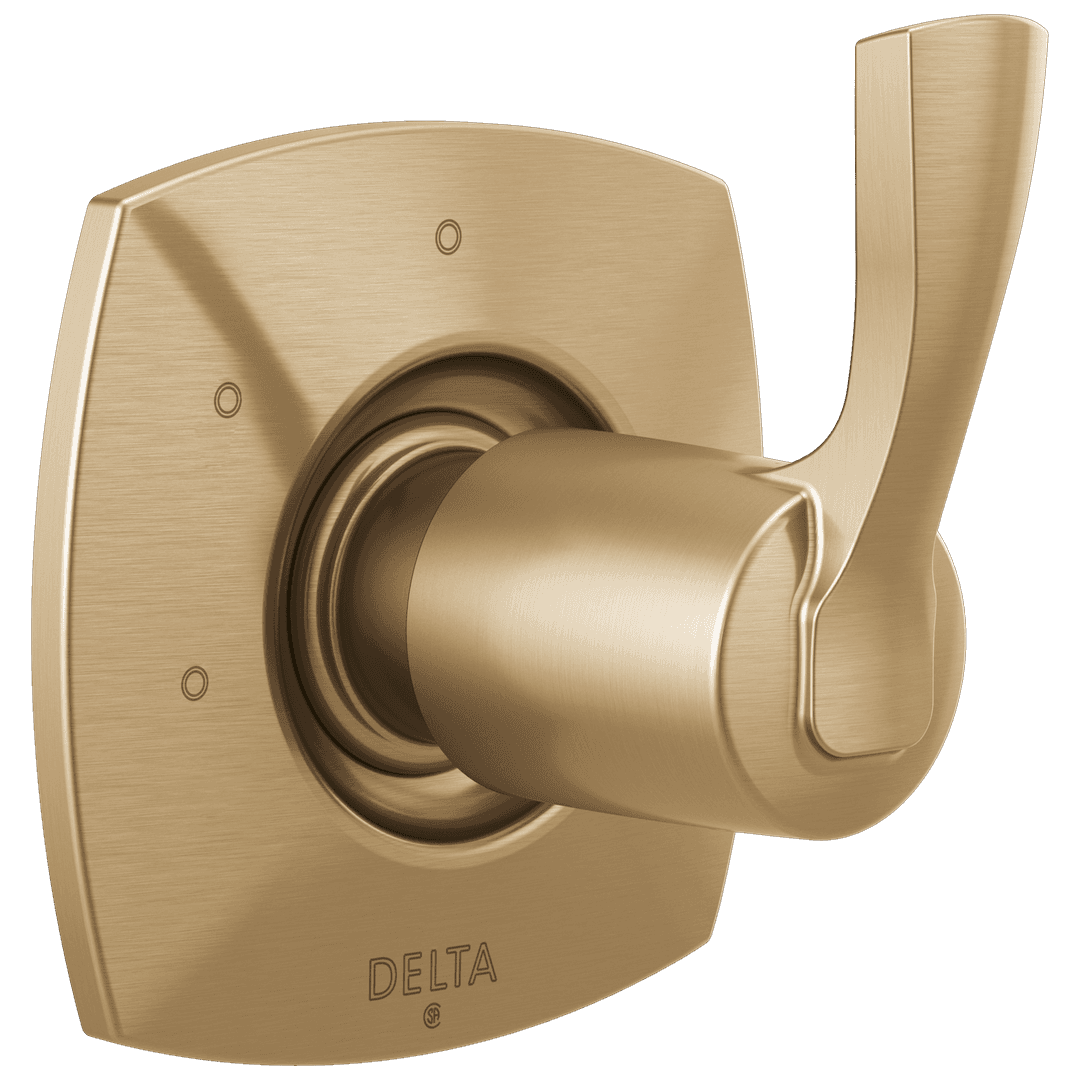 Delta Faucet Stryke Three Function Diverter Trim - Lumicoat Champagne - Bronze by Delta Faucet