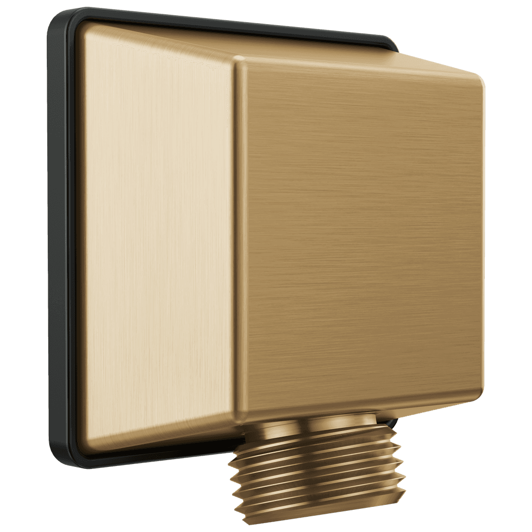 Delta Faucet Universal Showering Components Square Wall Elbow for Hand Shower - Champagne Bronze by Delta Faucet