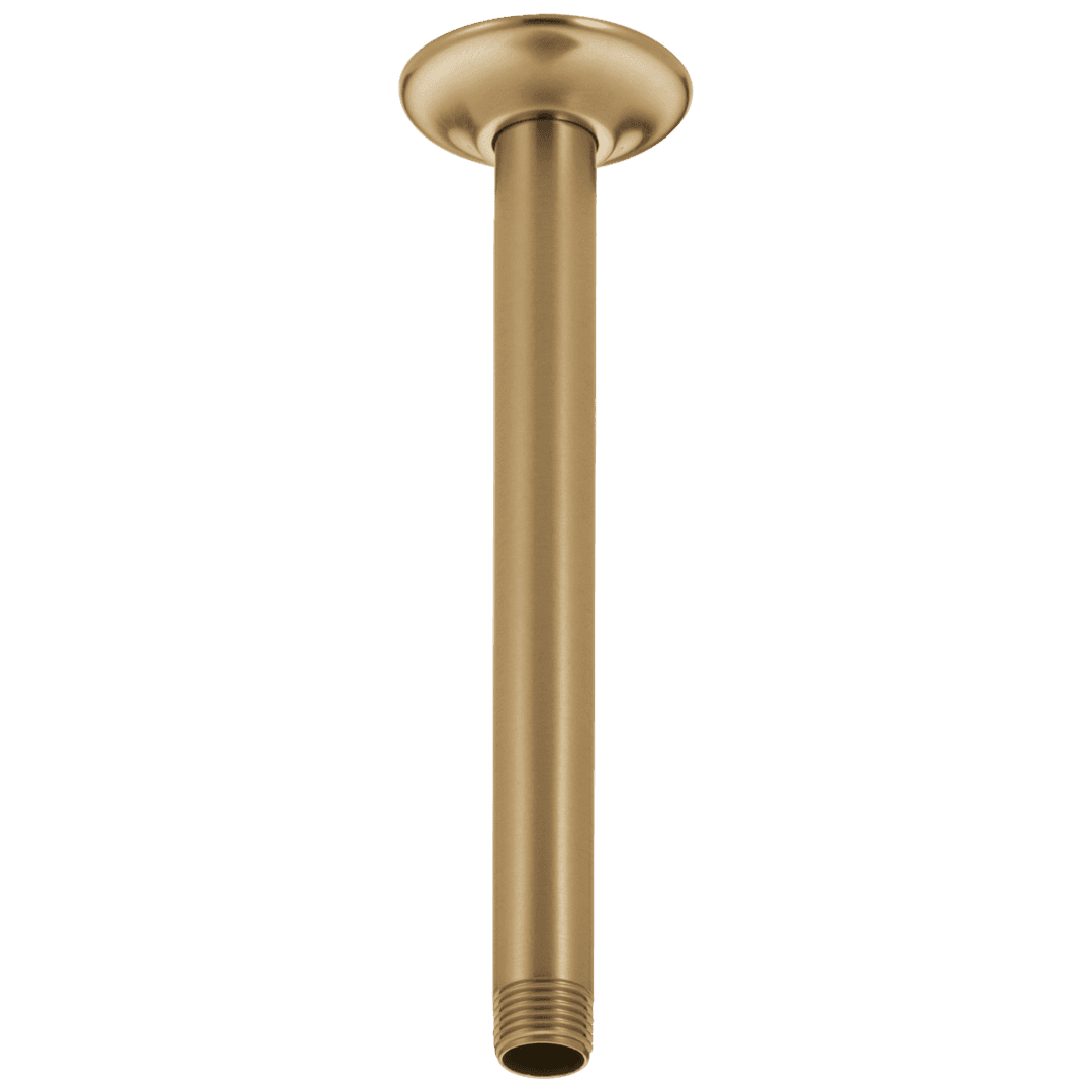 Delta Faucet Universal Showering Components Ceiling Mount Shower Arm & Flange - Champagne Bronze by Delta Faucet