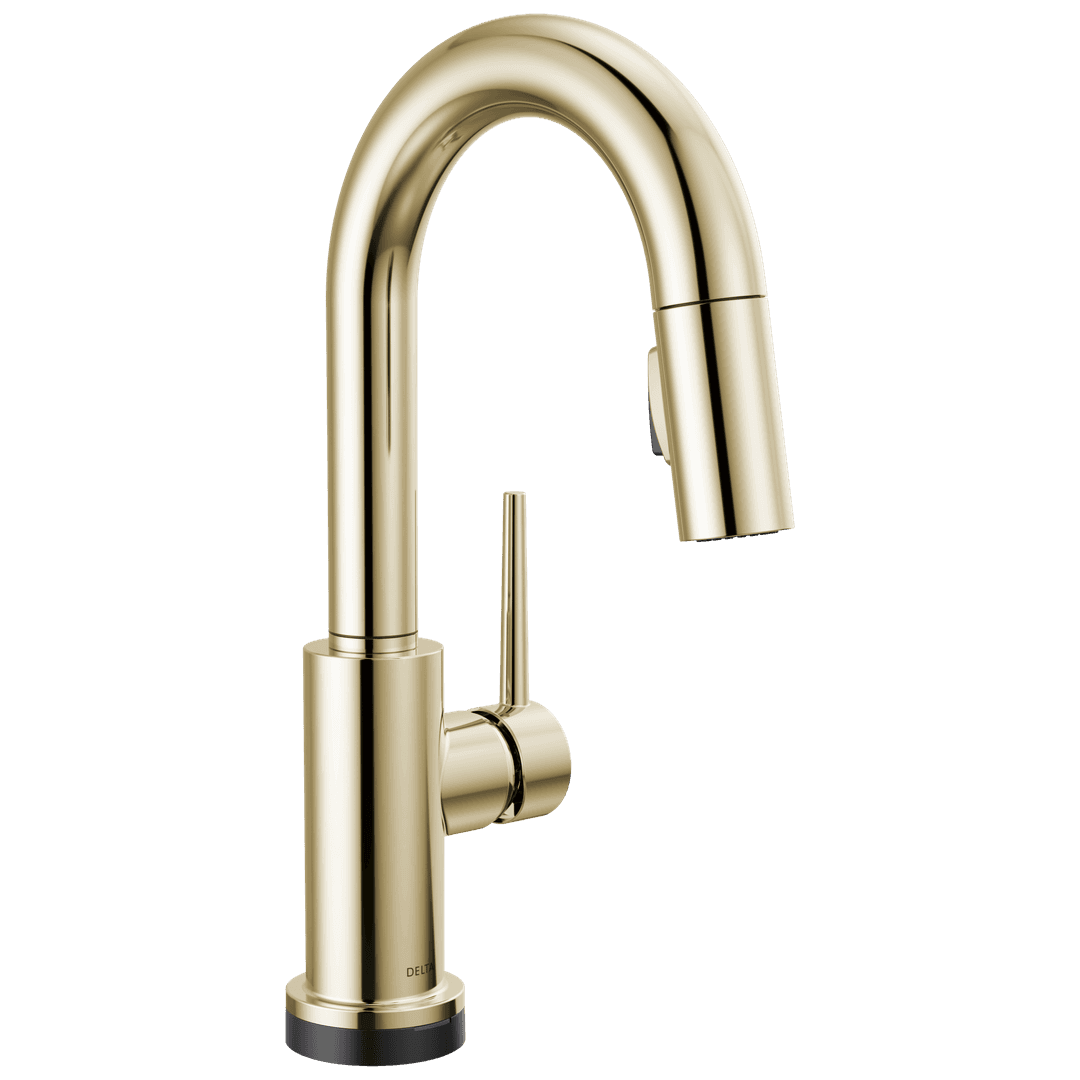 Delta Faucet Trinsic: Touch2O Bar / Prep Faucet with Touchless Technology - Polished Nickel by Delta Faucet