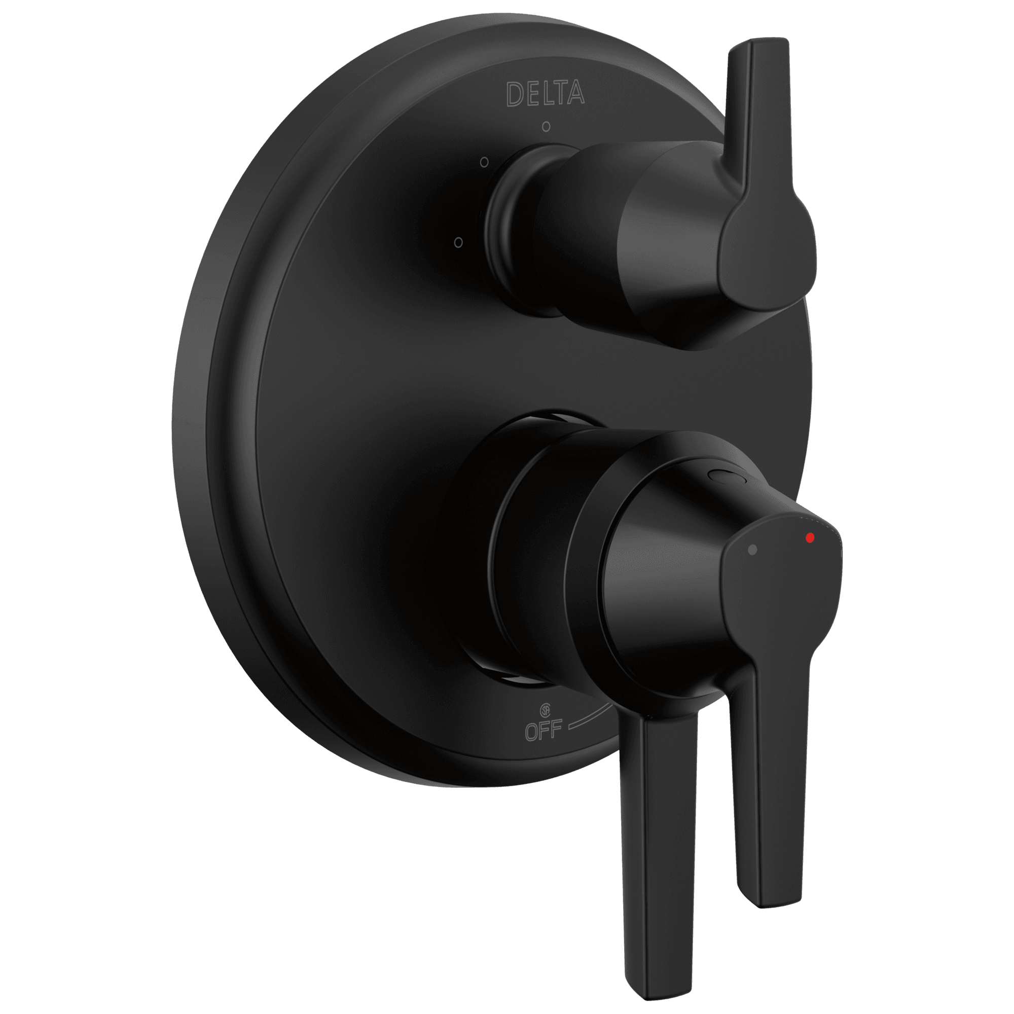Delta Faucet GaleonE 17S Integrated Diverter Trim - 3 Setting - Matte Black by Delta Faucet