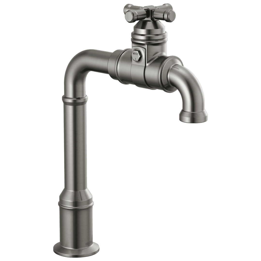 BroderickE True Bar Kitchen Faucet - Black Stainless by Delta Faucet