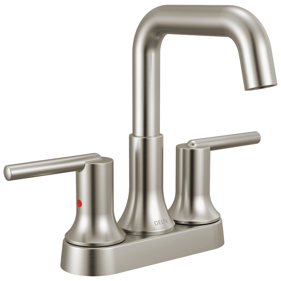 Delta Faucet Trinsic Centerset Bathroom Faucet - Stainless by Delta Faucet