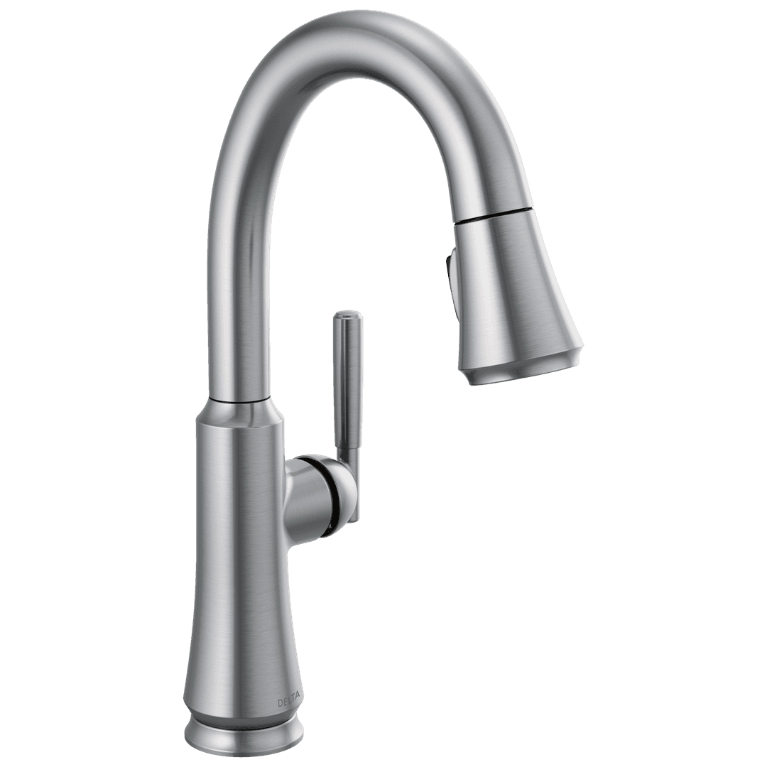 Delta Faucet CorantoE | Single handle | Pull down - Arctic Stainless by Delta Faucet