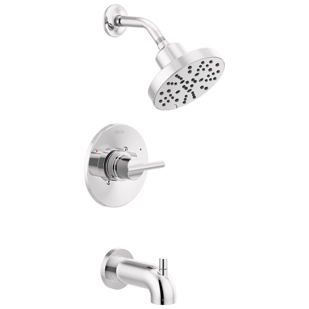 Delta Faucet NicoliE Monitor 14 Series H2Okinetic Tub and Shower - Chrome by Delta Faucet