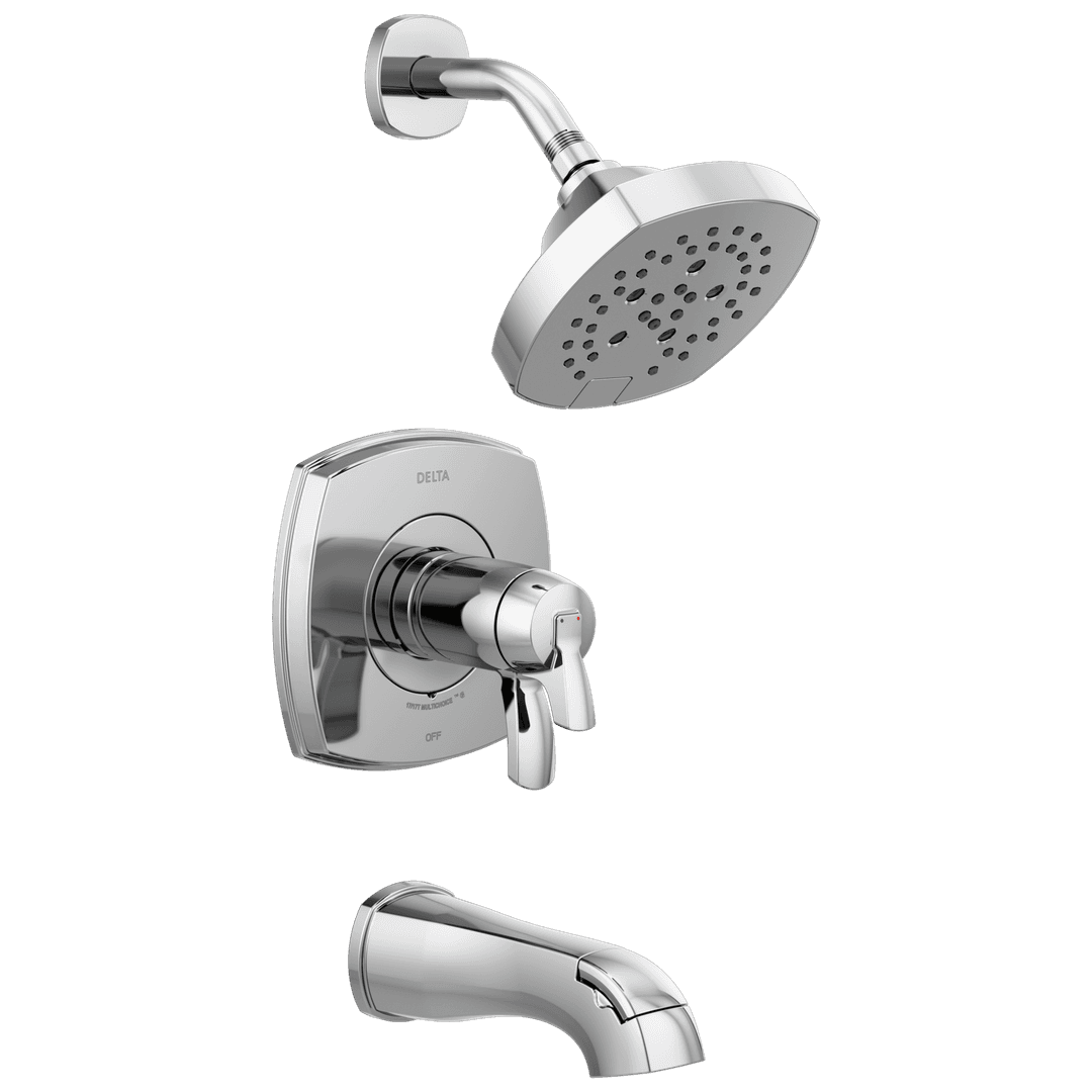 Delta Faucet Stryke 17 Thermostatic Tub and Shower Only - Lumicoat Chrome by Delta Faucet