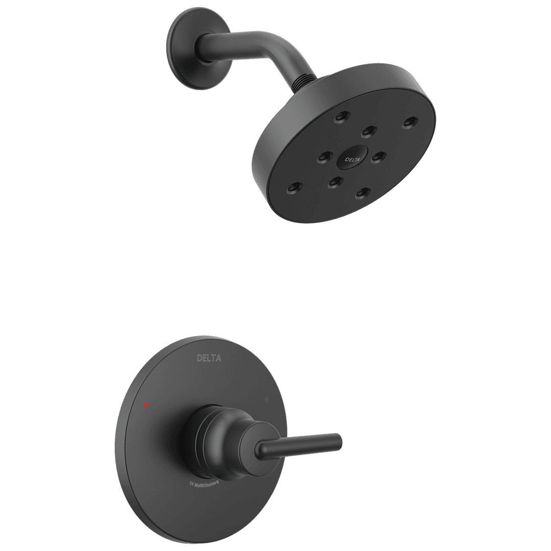 Delta Faucet Trinsic Monitor 14 Series Shower Trim - Matte Black by Delta Faucet