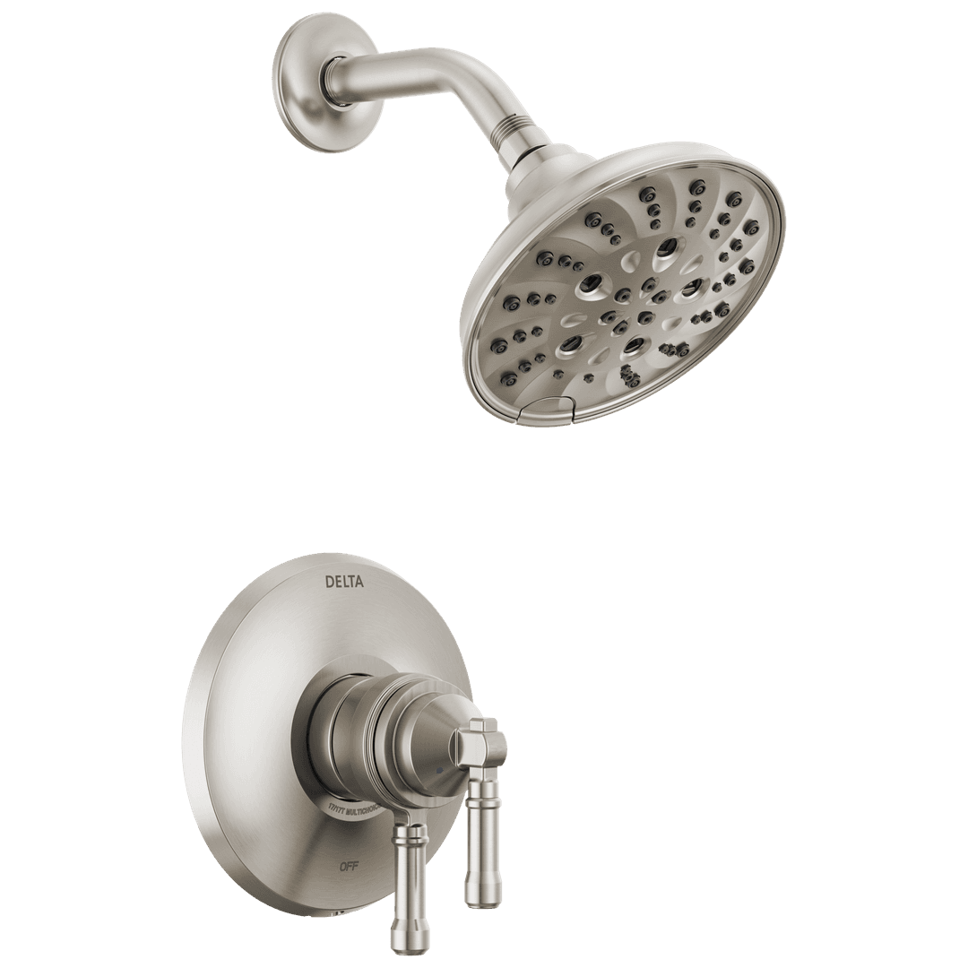 BroderickE 17 Series Shower Trim - Lumicoat Stainless by Delta Faucet