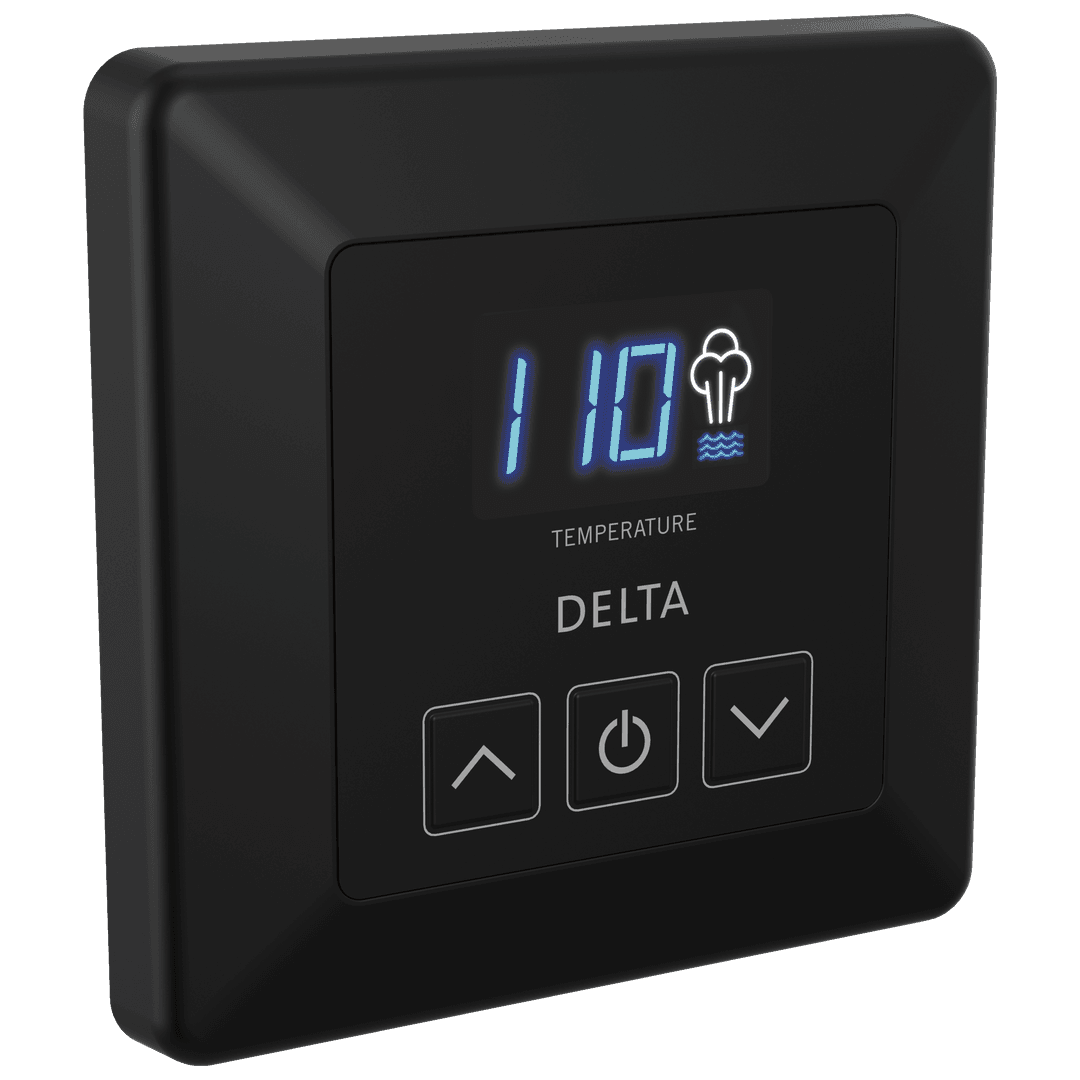 Delta Faucet Universal Showering Components SimpleSteamE Control - Matte Black by Delta Faucet