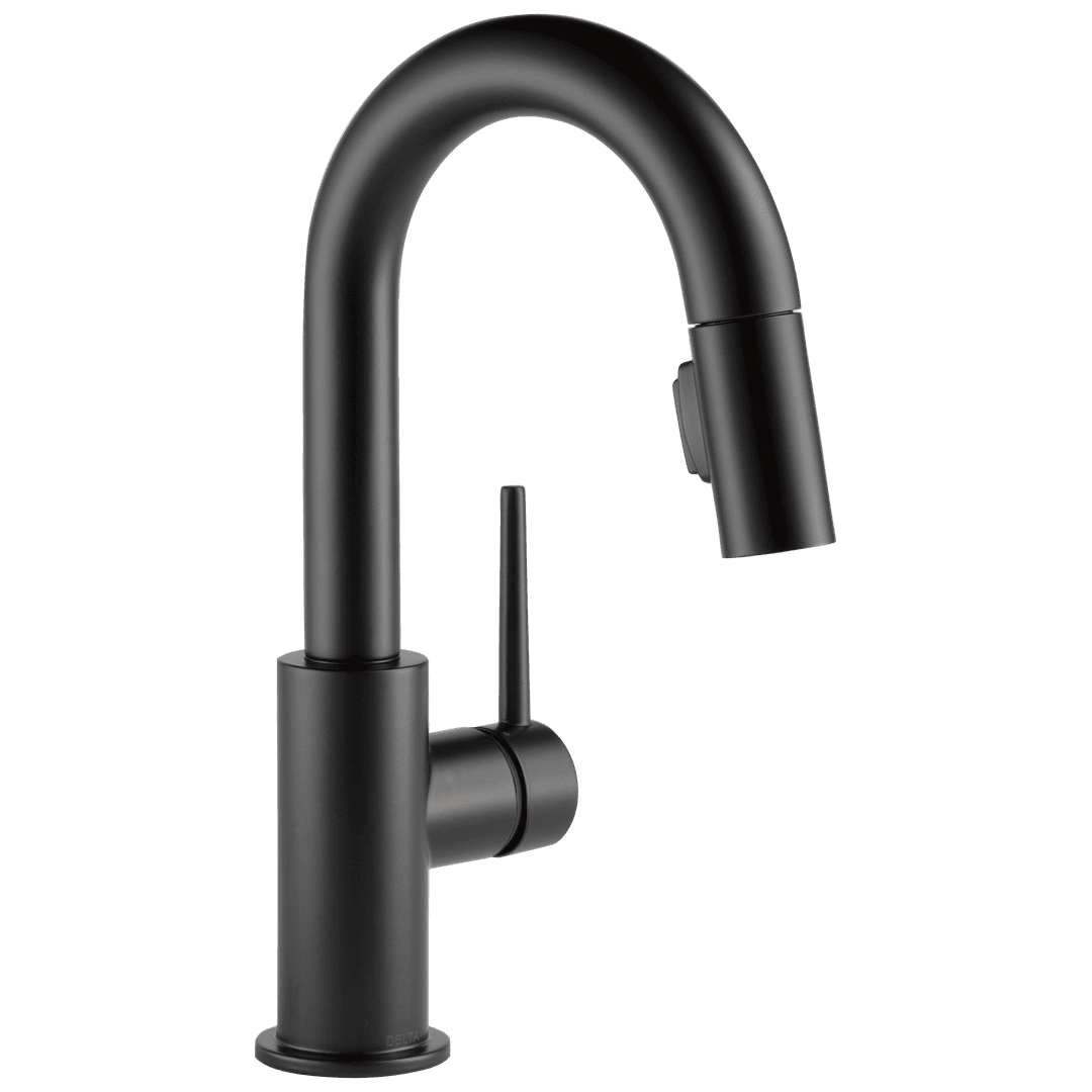 Delta Faucet Trinsic | Single handle | Pull-down - Matte Black by Delta Faucet