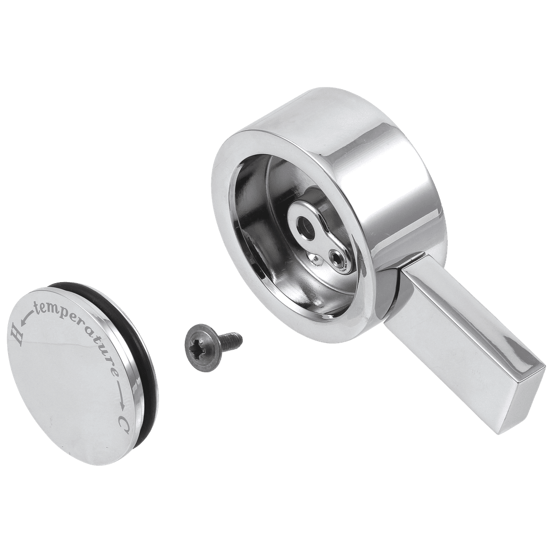 Delta Faucet Vero Temperature Knob & Cover - 17T Series - Chrome by Delta Faucet