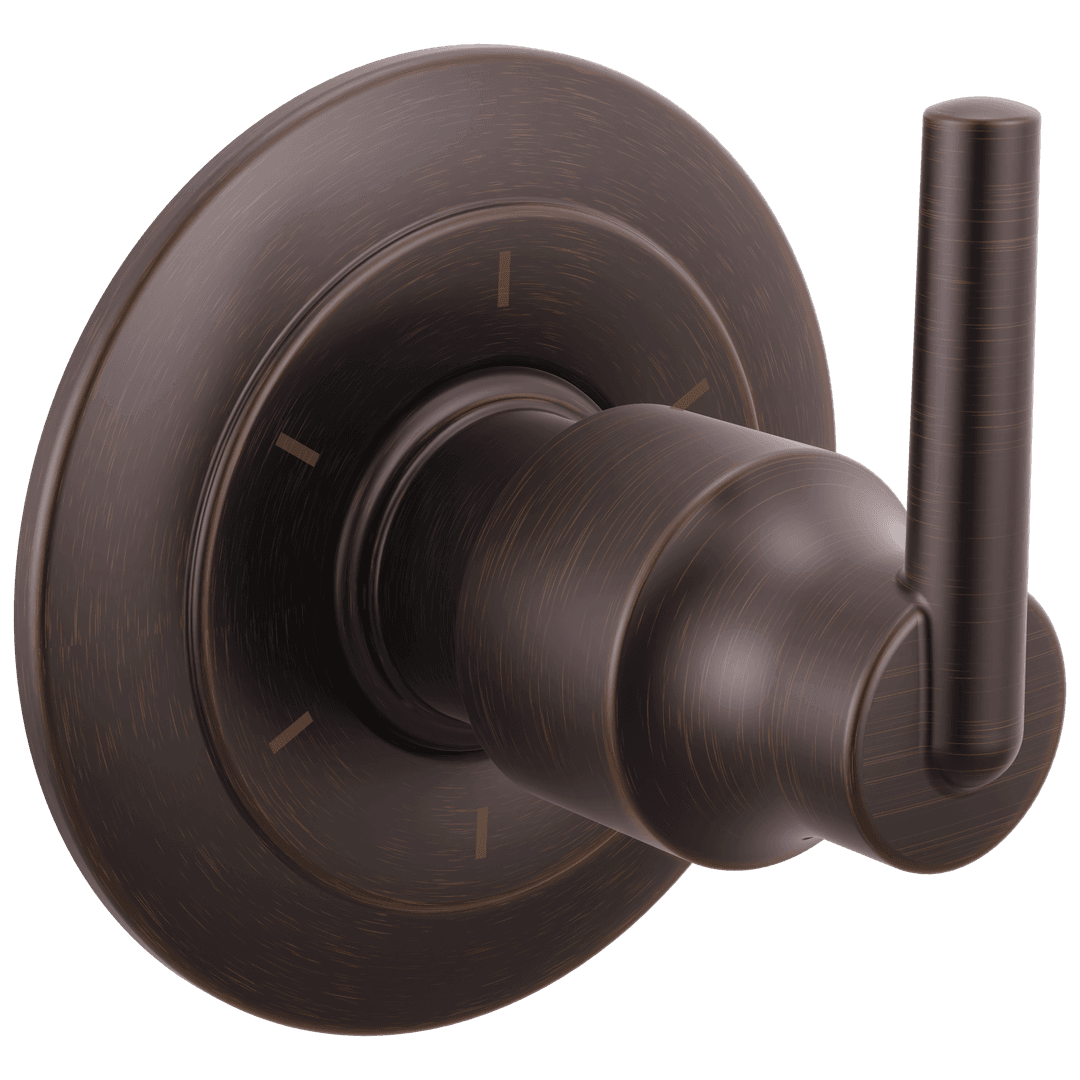 Delta Faucet Trinsic 6-Setting 3-Port Diverter Trim - Venetian Bronze by Delta Faucet