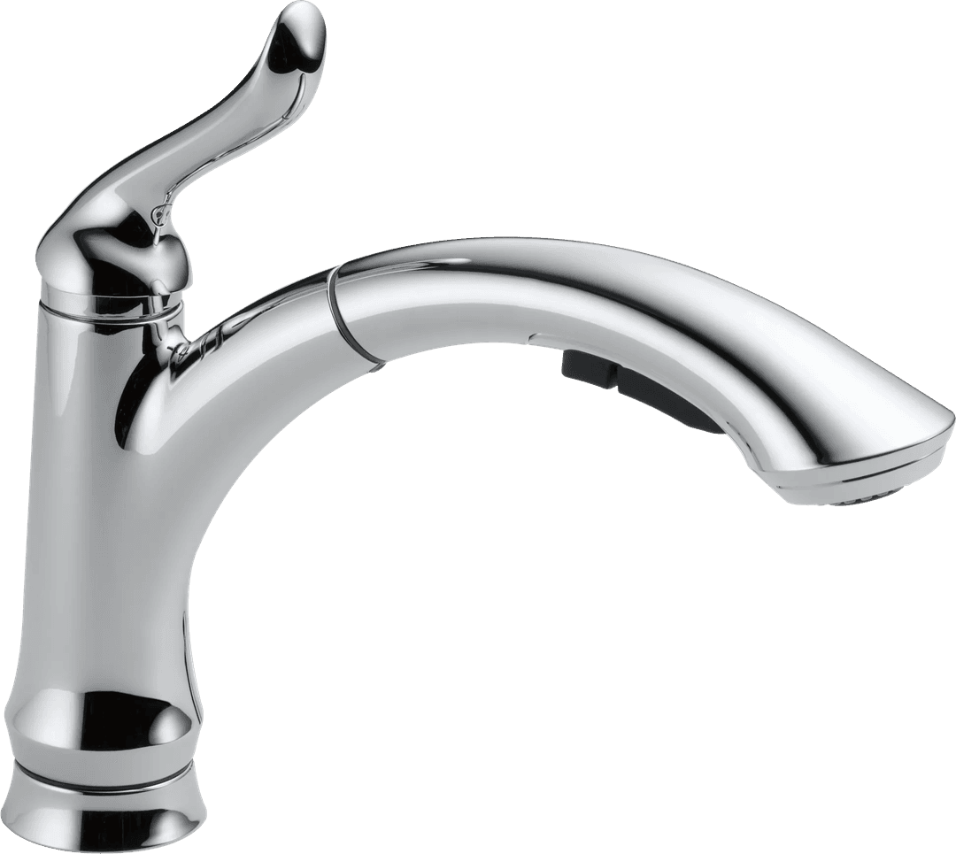 Delta Faucet LindenE Single Handle Pull-Out Kitchen Faucet - Chrome by Delta Faucet