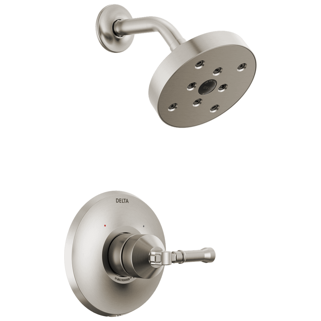 BroderickE 14 Series Shower Trim - Lumicoat Stainless by Delta Faucet