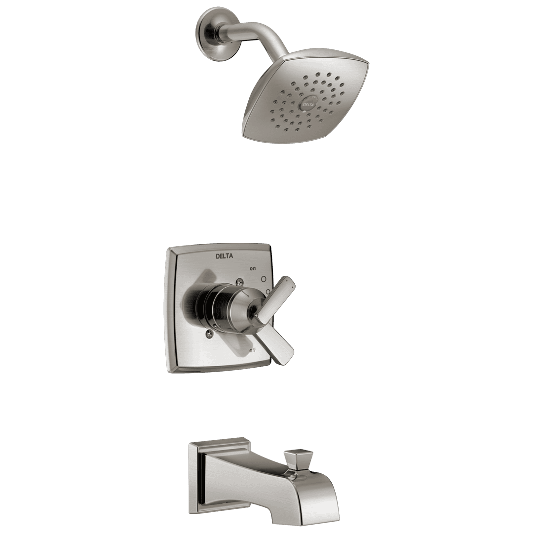 Ashlyn Monitor 17 Series Tub & Shower Trim - Stainless by Delta Faucet