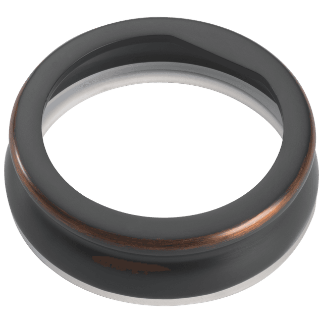 Delta Faucet Porter Baseplate, Gasket & Nuts - Bathroom - Oil Bronze