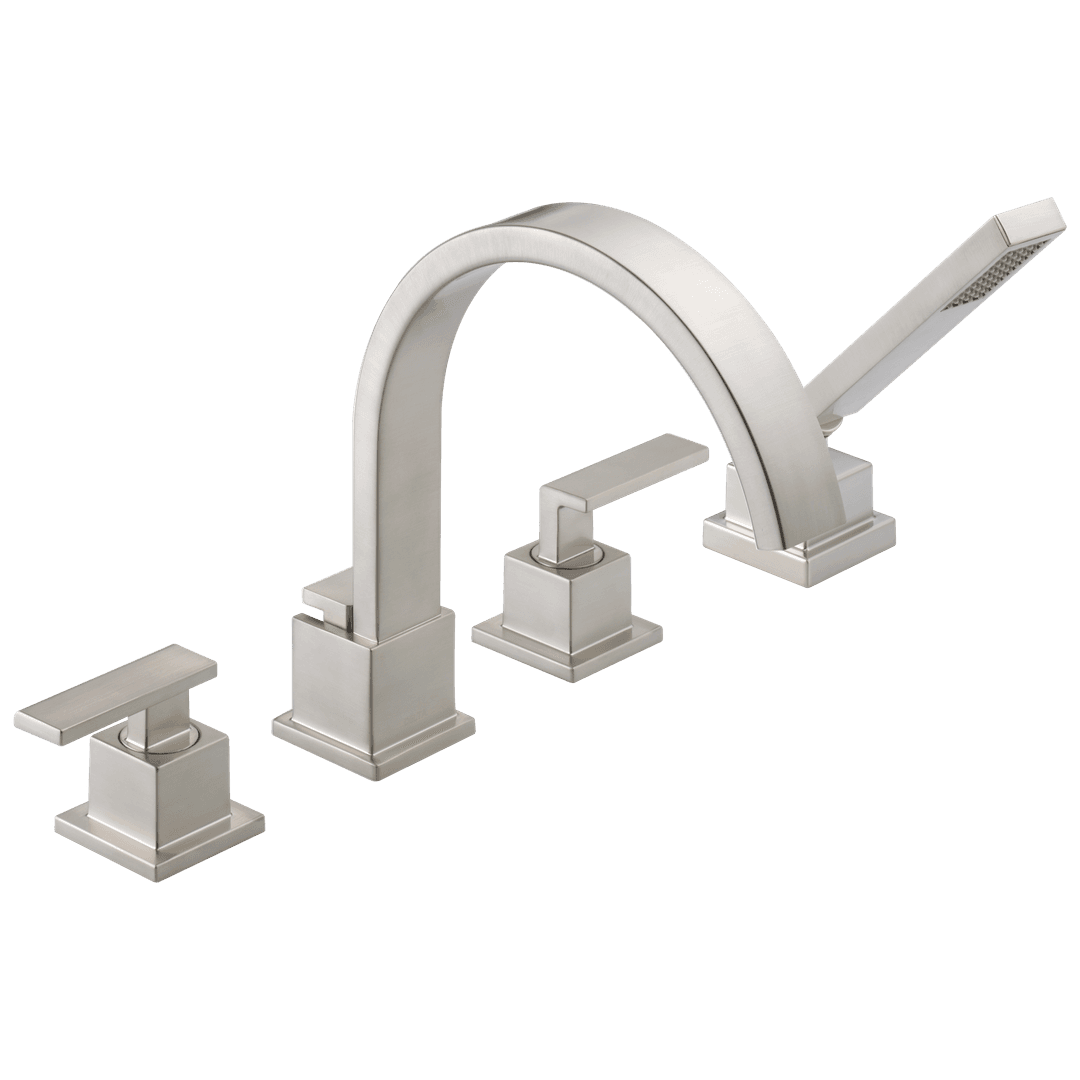 Delta Faucet Vero Roman Tub Trim with Hand Shower - Stainless by Delta Faucet