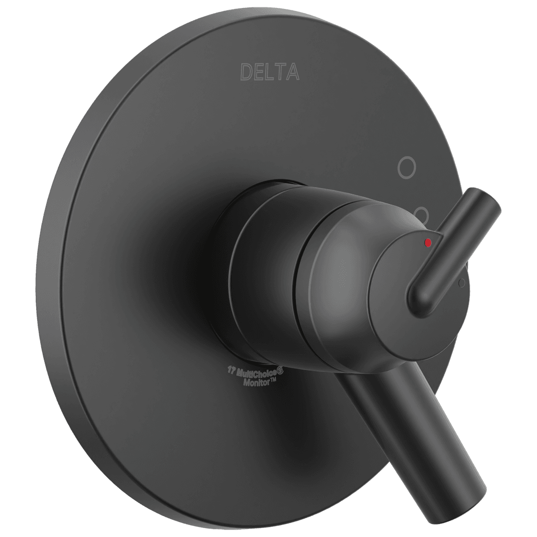 Delta Faucet Trinsic Monitor 17 Series Valve Only Trim - Matte Black by Delta Faucet